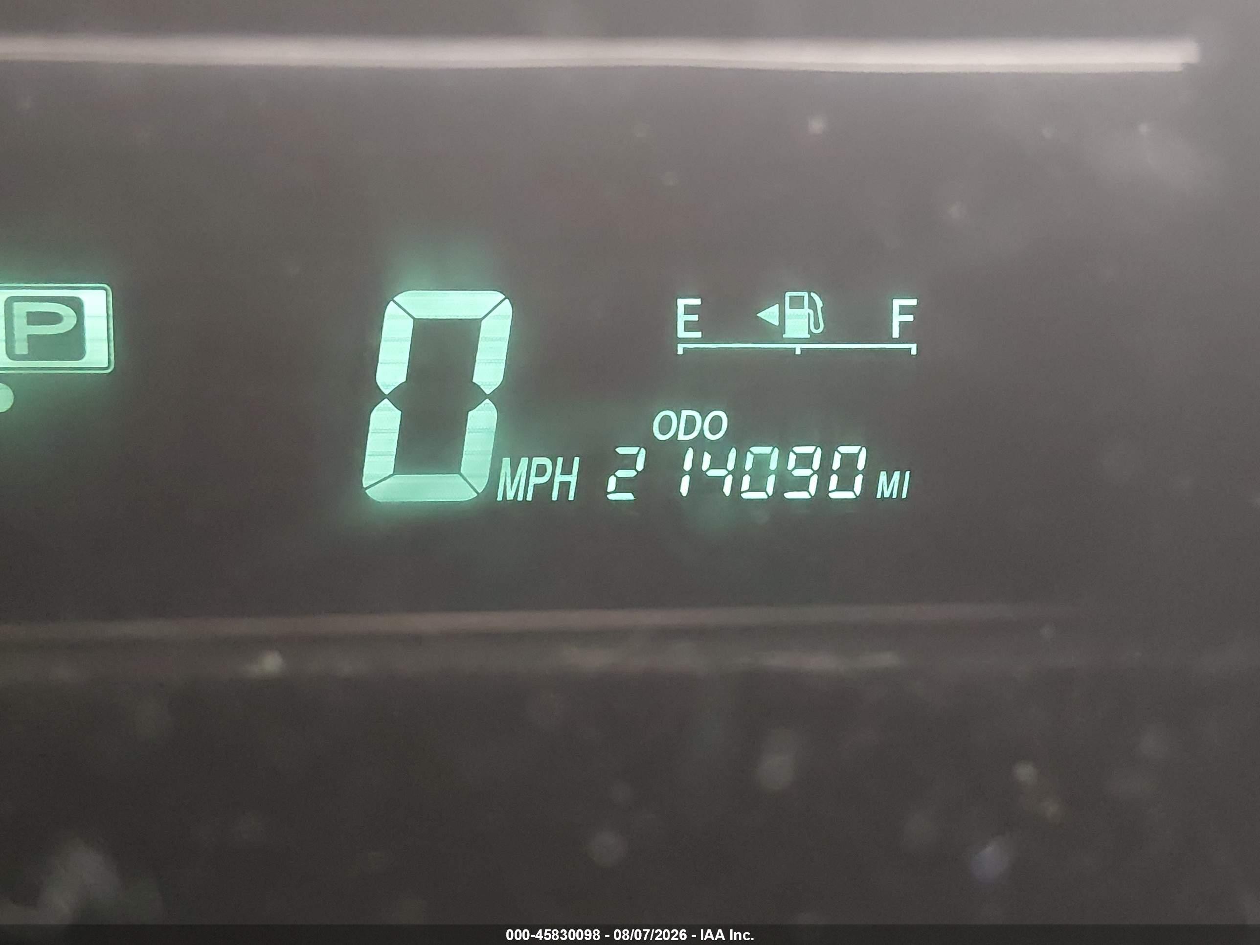 2008 Toyota Prius   Silver vin: JTDKB20U883377073