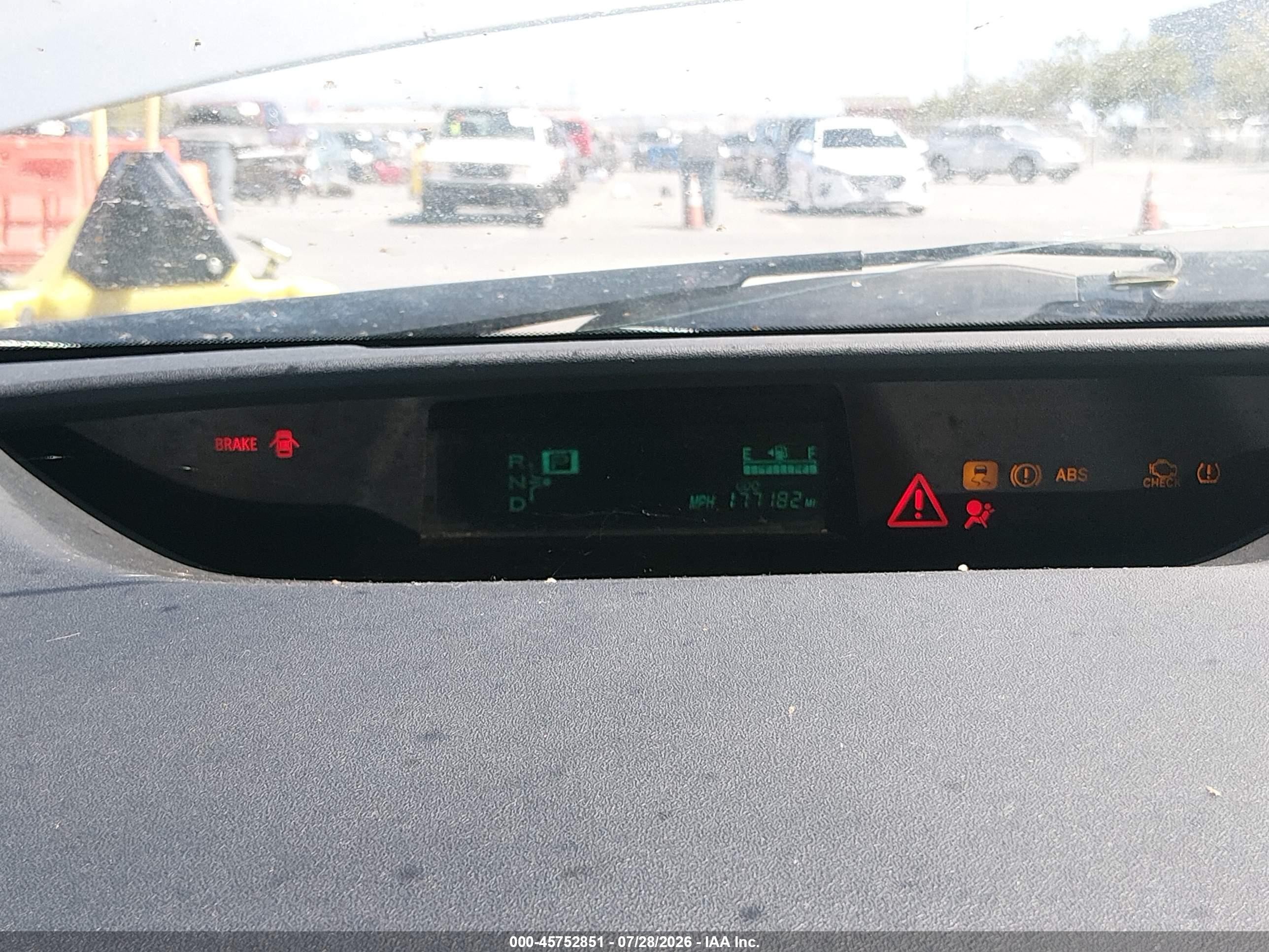 2008 Toyota Prius   Silver vin: JTDKB20U883377915