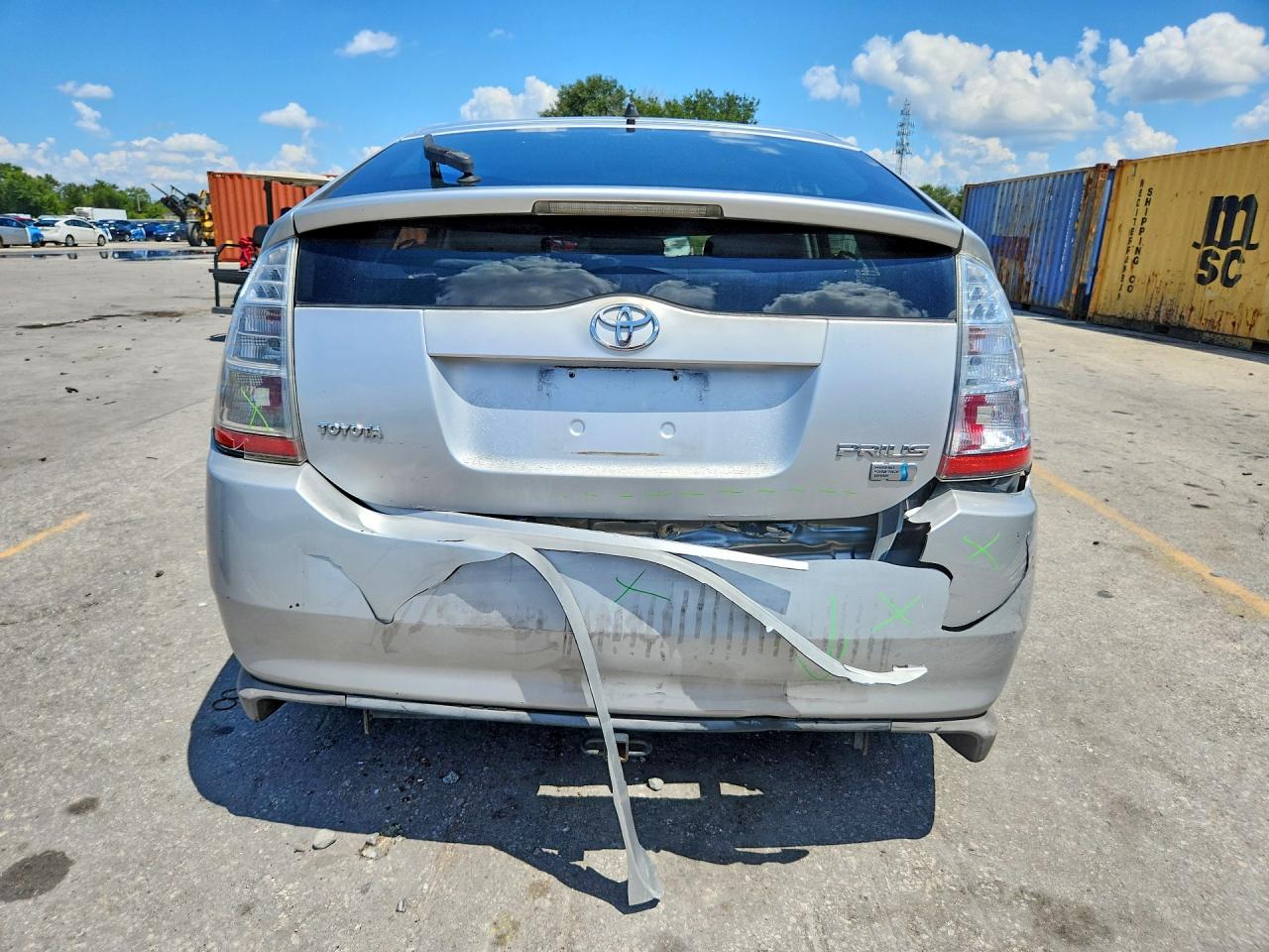 2008 Toyota Prius Standard Silver vin: JTDKB20U883380331