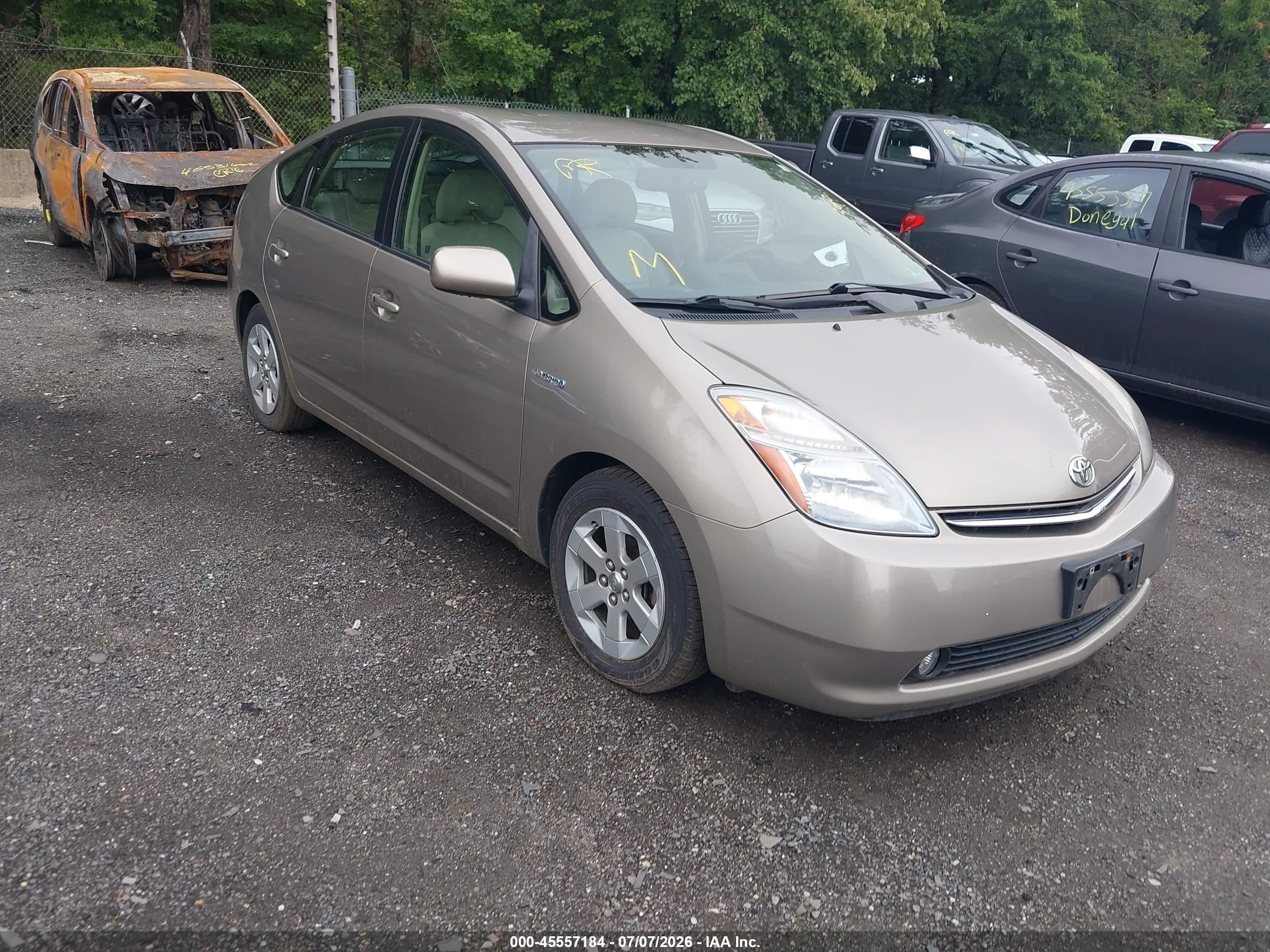 2008 Toyota Prius   Beige vin: JTDKB20U883404336