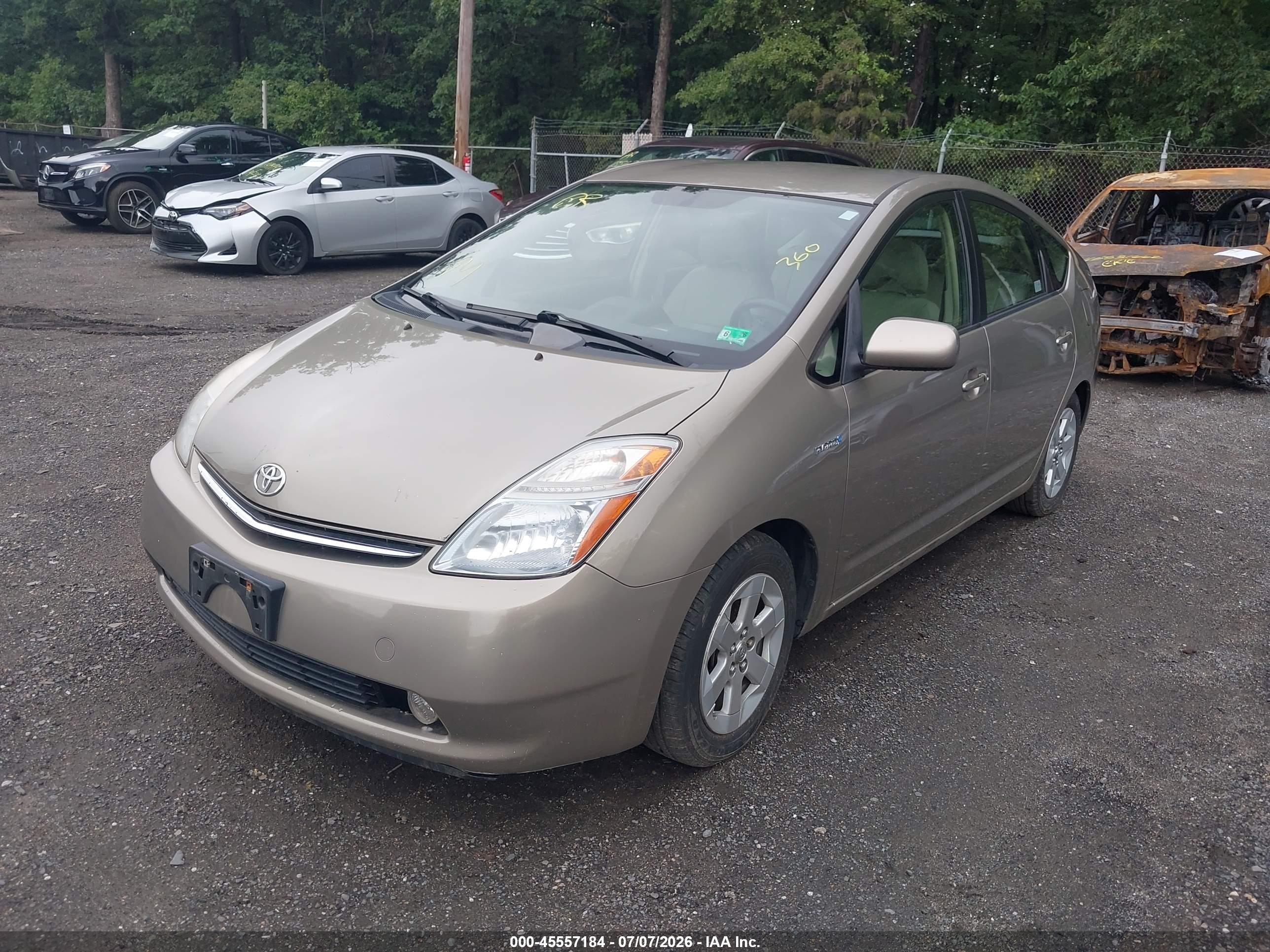 2008 Toyota Prius   Beige vin: JTDKB20U883404336