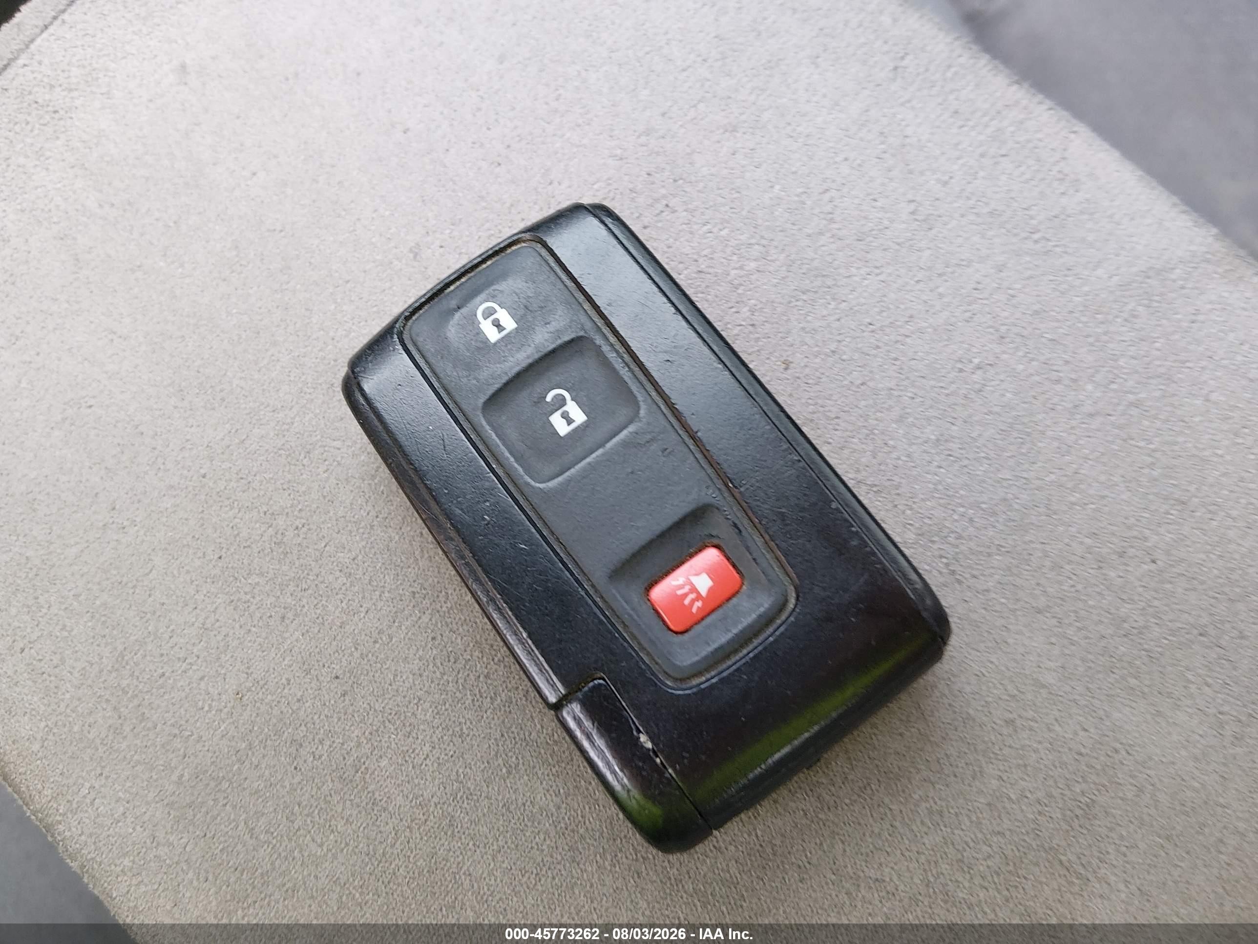 2008 Toyota Prius Black vin: JTDKB20U883417409