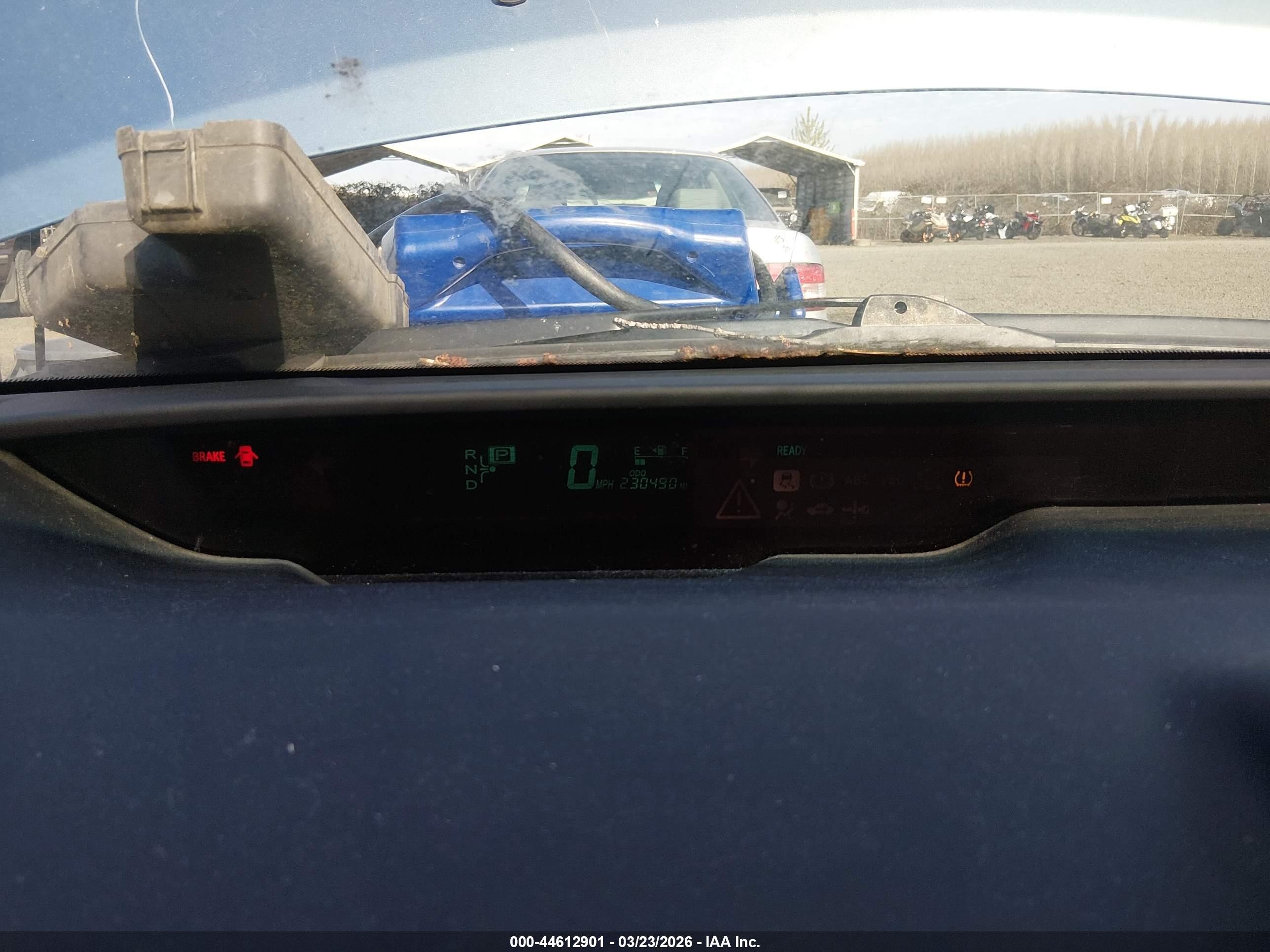 2008 Toyota Prius   Light Blue vin: JTDKB20U887696398