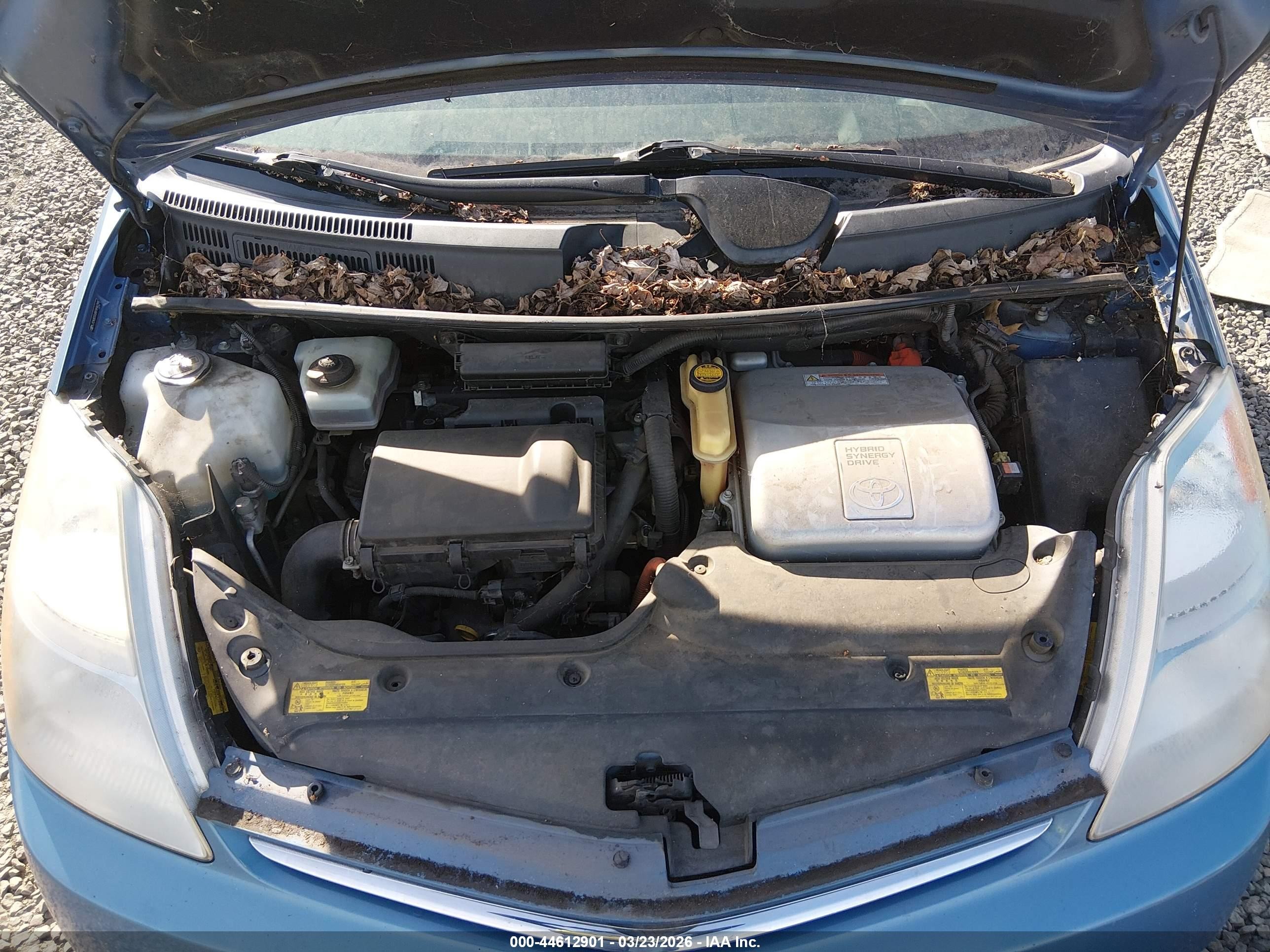 2008 Toyota Prius   Light Blue vin: JTDKB20U887696398