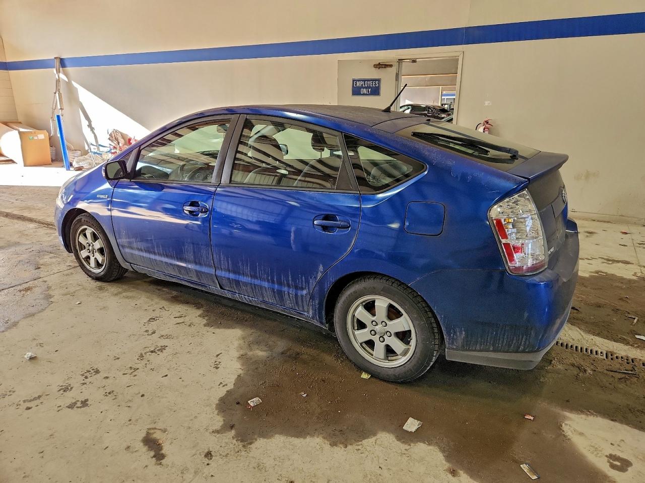 2008 Toyota Prius Blue vin: JTDKB20U887715449