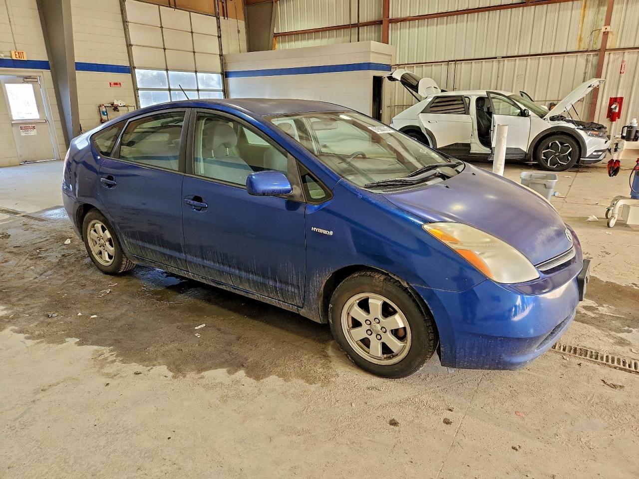 2008 Toyota Prius Blue vin: JTDKB20U887715449
