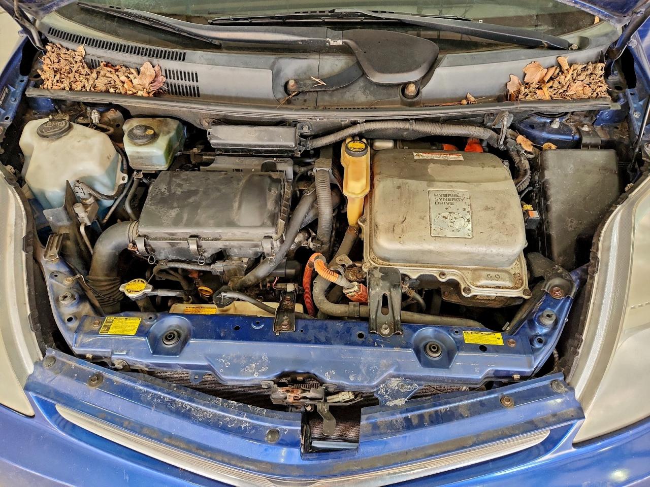 2008 Toyota Prius Blue vin: JTDKB20U887715449
