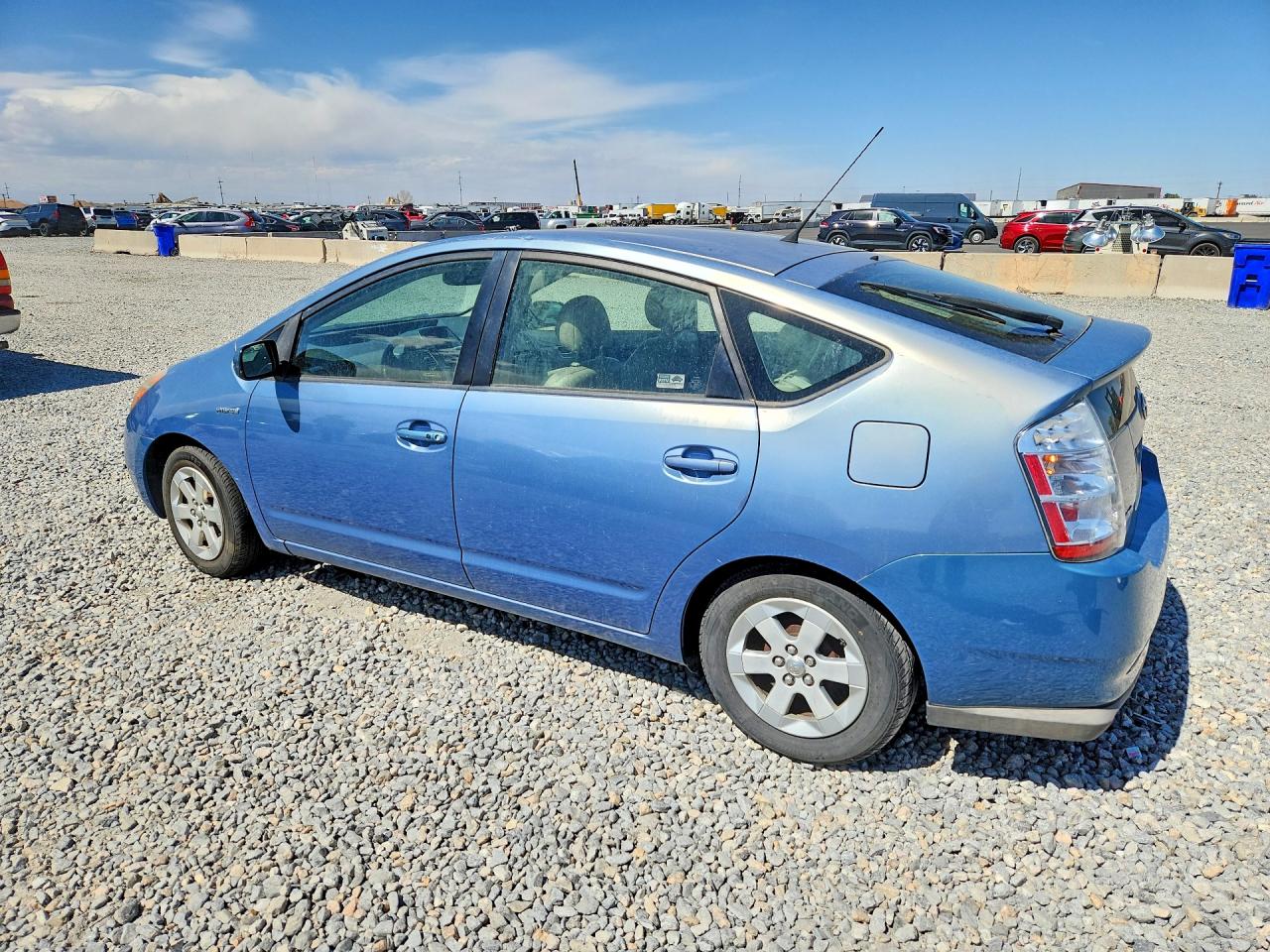 2008 Toyota Prius Base Синий vin: JTDKB20U887715676