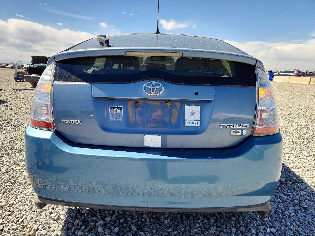 2008 Toyota Prius Base Синий vin: JTDKB20U887715676