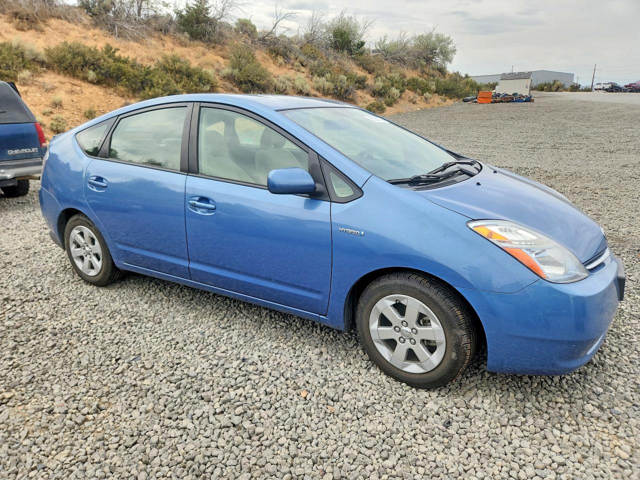2008 Toyota Prius Base Blue vin: JTDKB20U887719209