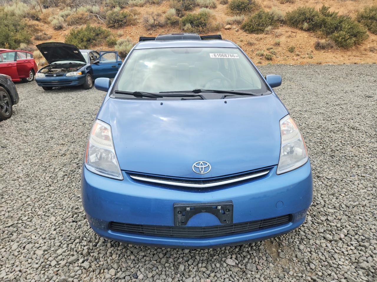 2008 Toyota Prius Base Blue vin: JTDKB20U887719209