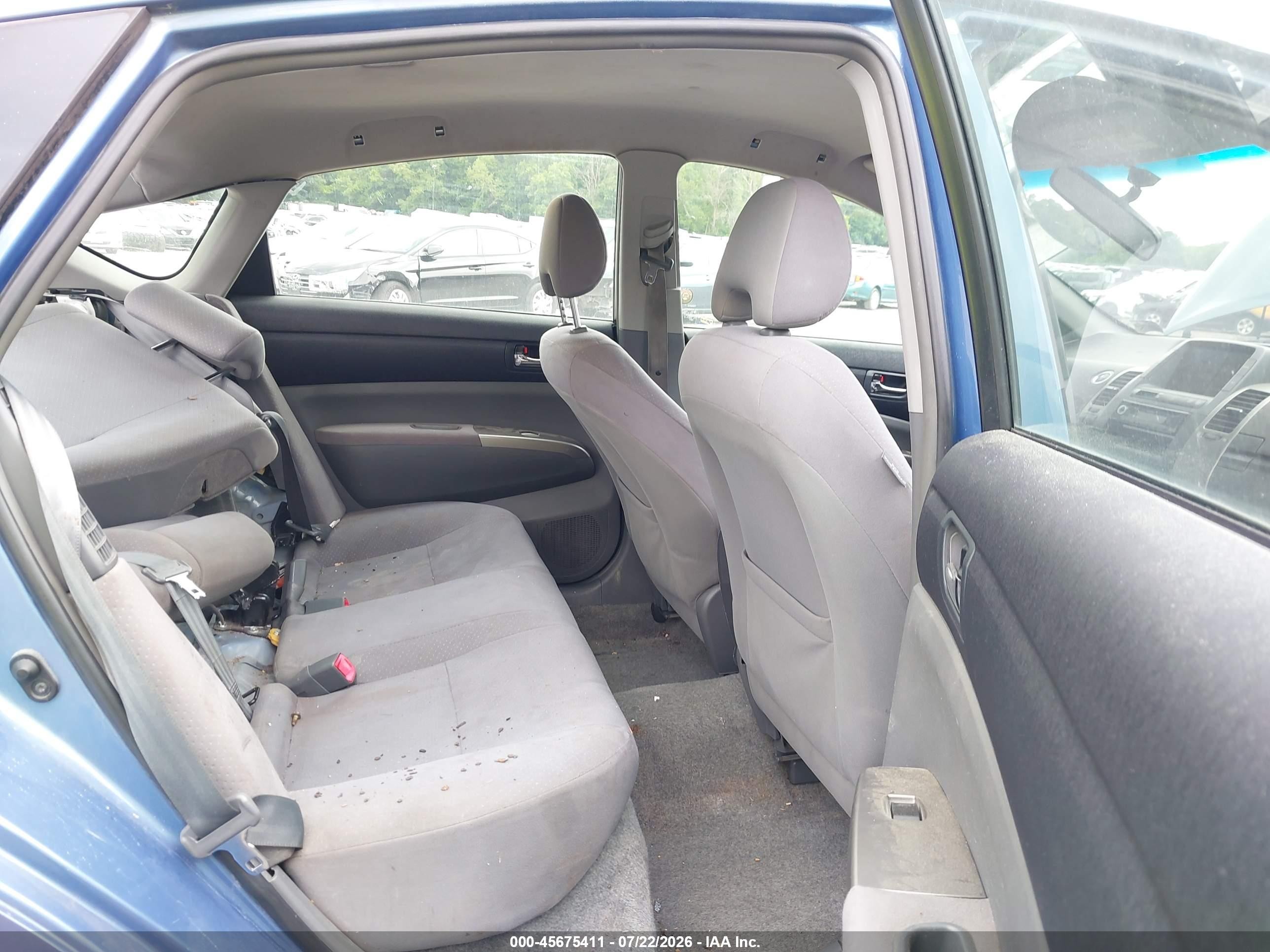 2008 Toyota Prius   Blue vin: JTDKB20U887722983