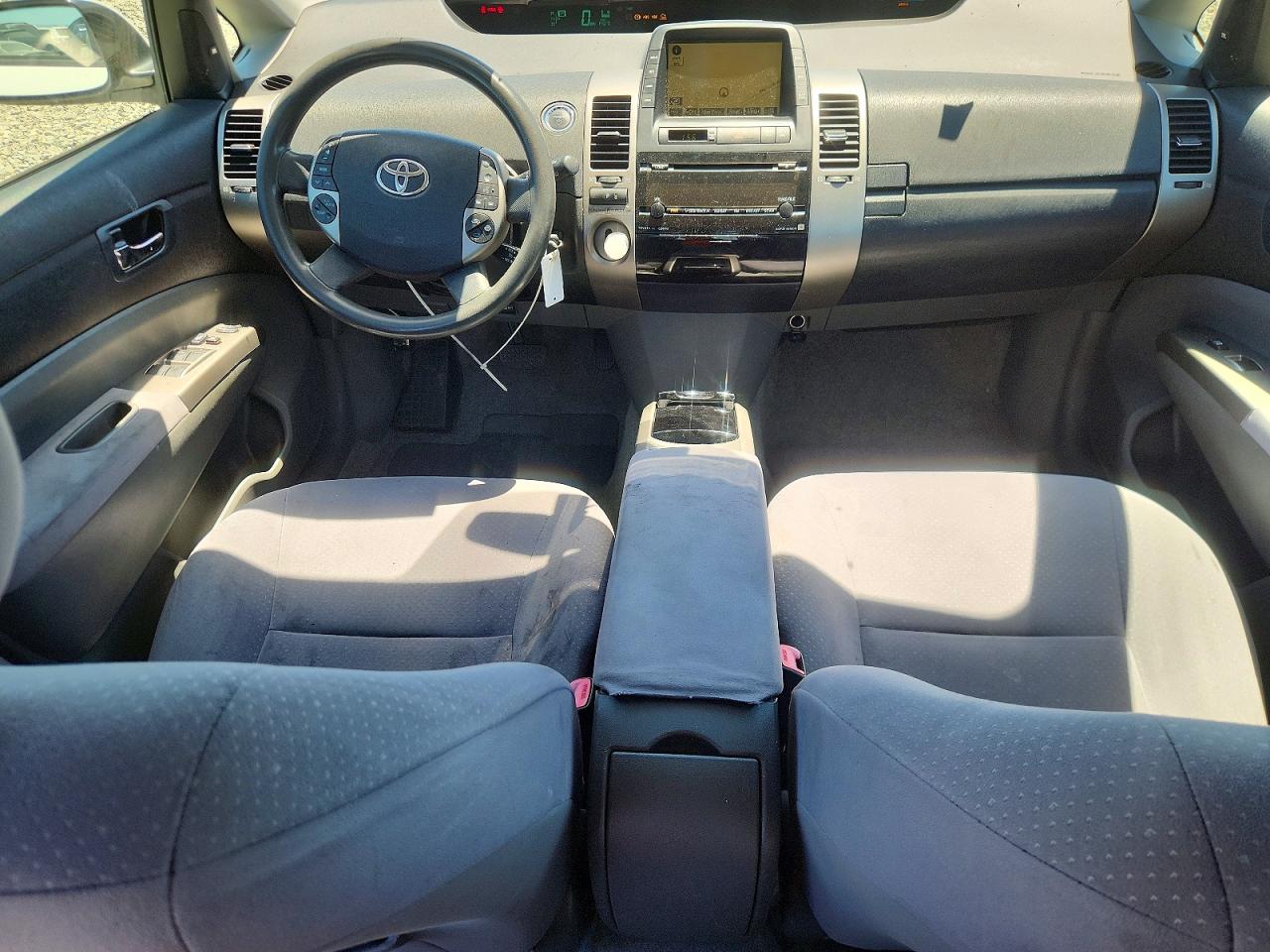 2008 Toyota Prius Base White vin: JTDKB20U887733207