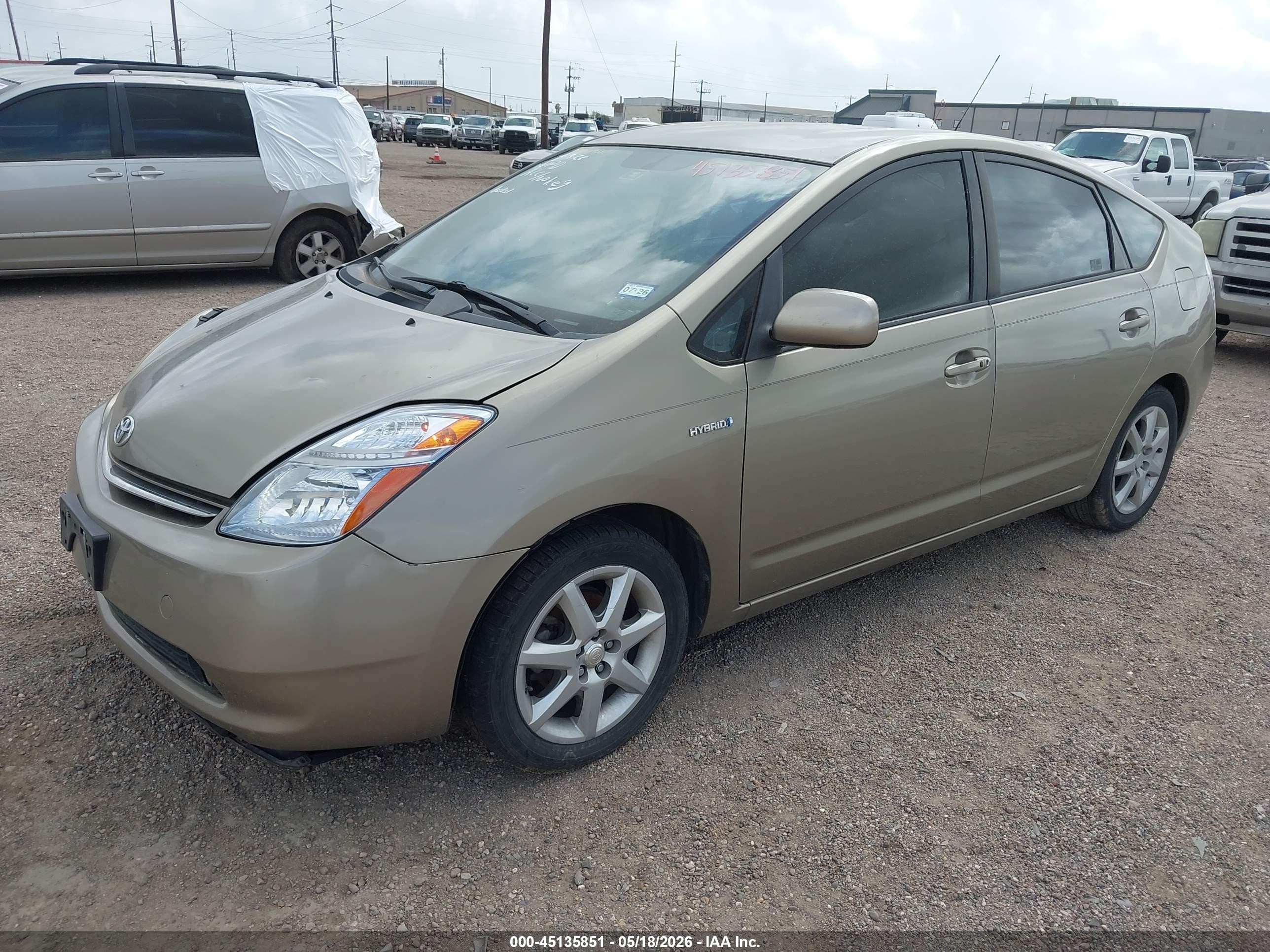 2008 Toyota Prius Touring Tan vin: JTDKB20U887736561