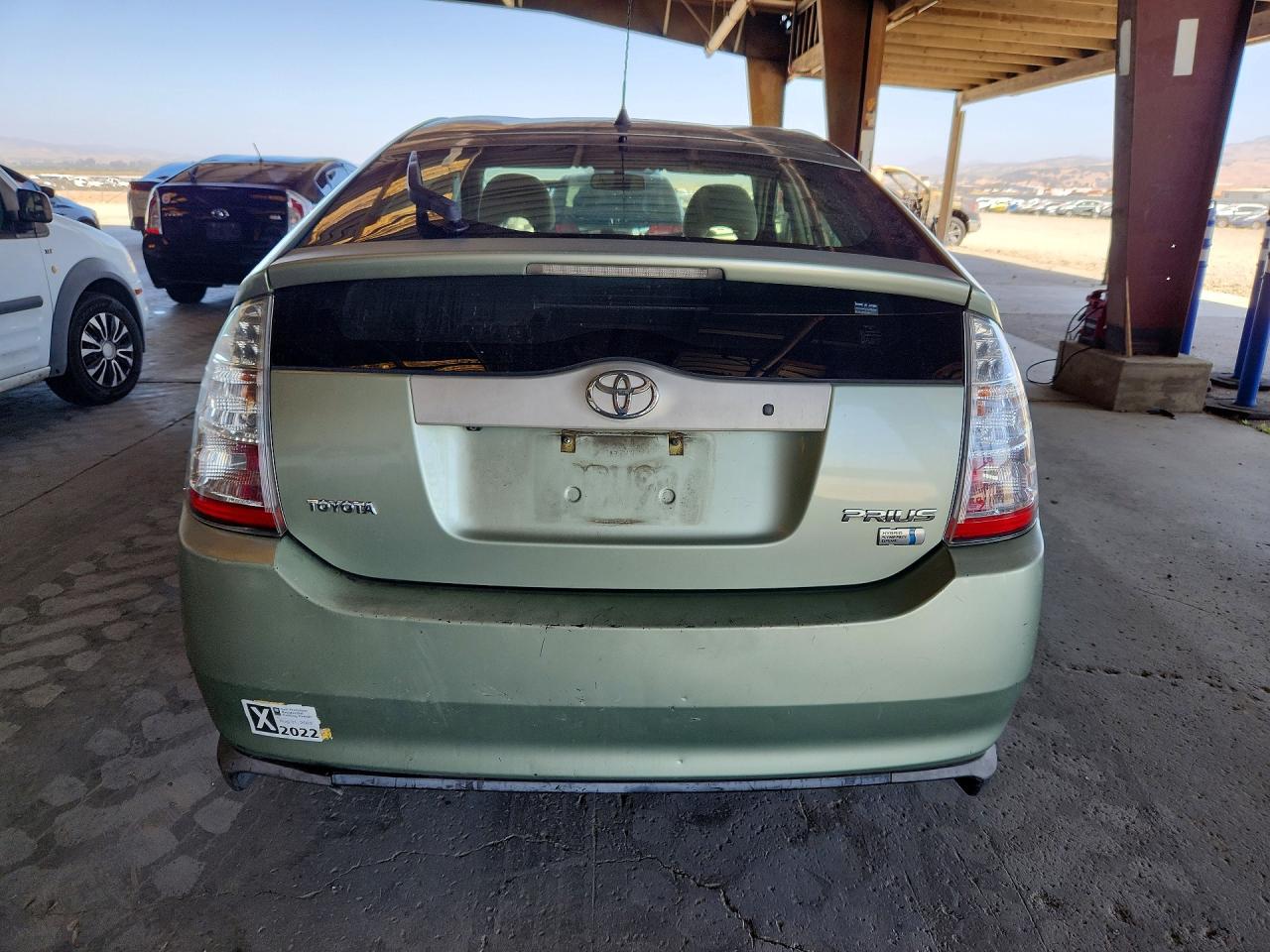 2008 Toyota Prius Base Green vin: JTDKB20U887743638