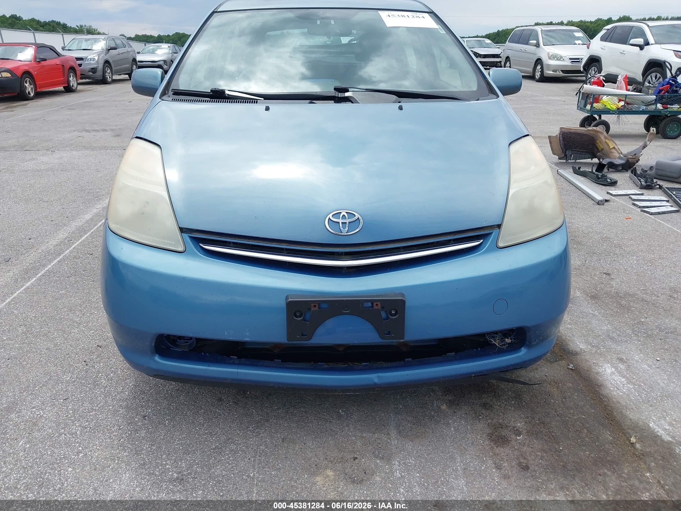 2008 Toyota Prius   Blue vin: JTDKB20U887768765