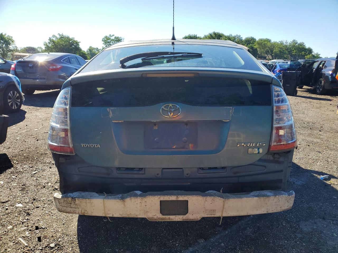 2008 Toyota Prius Blue vin: JTDKB20U887784643