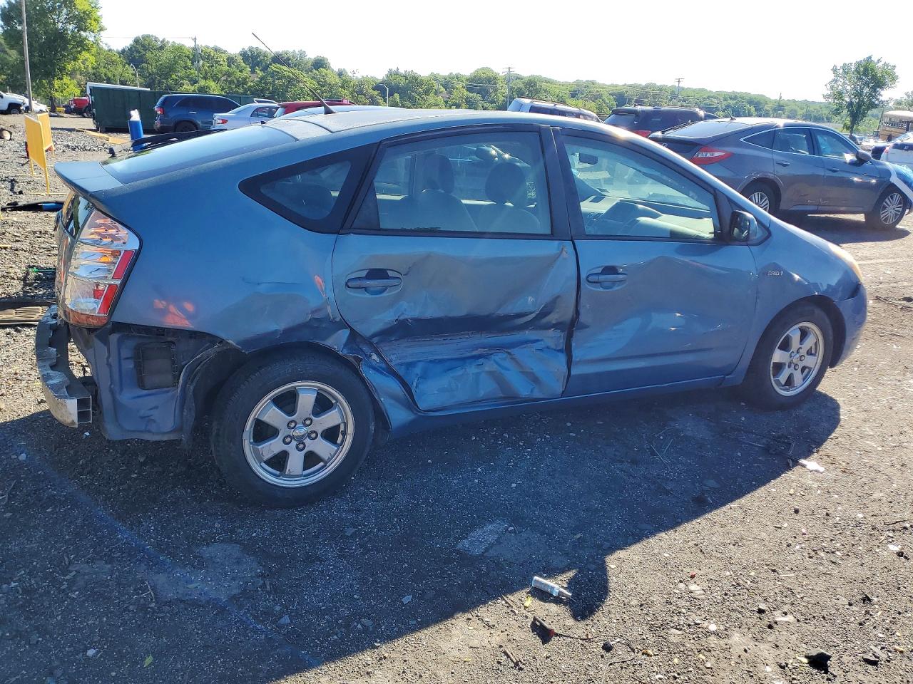 2008 Toyota Prius Blue vin: JTDKB20U887784643
