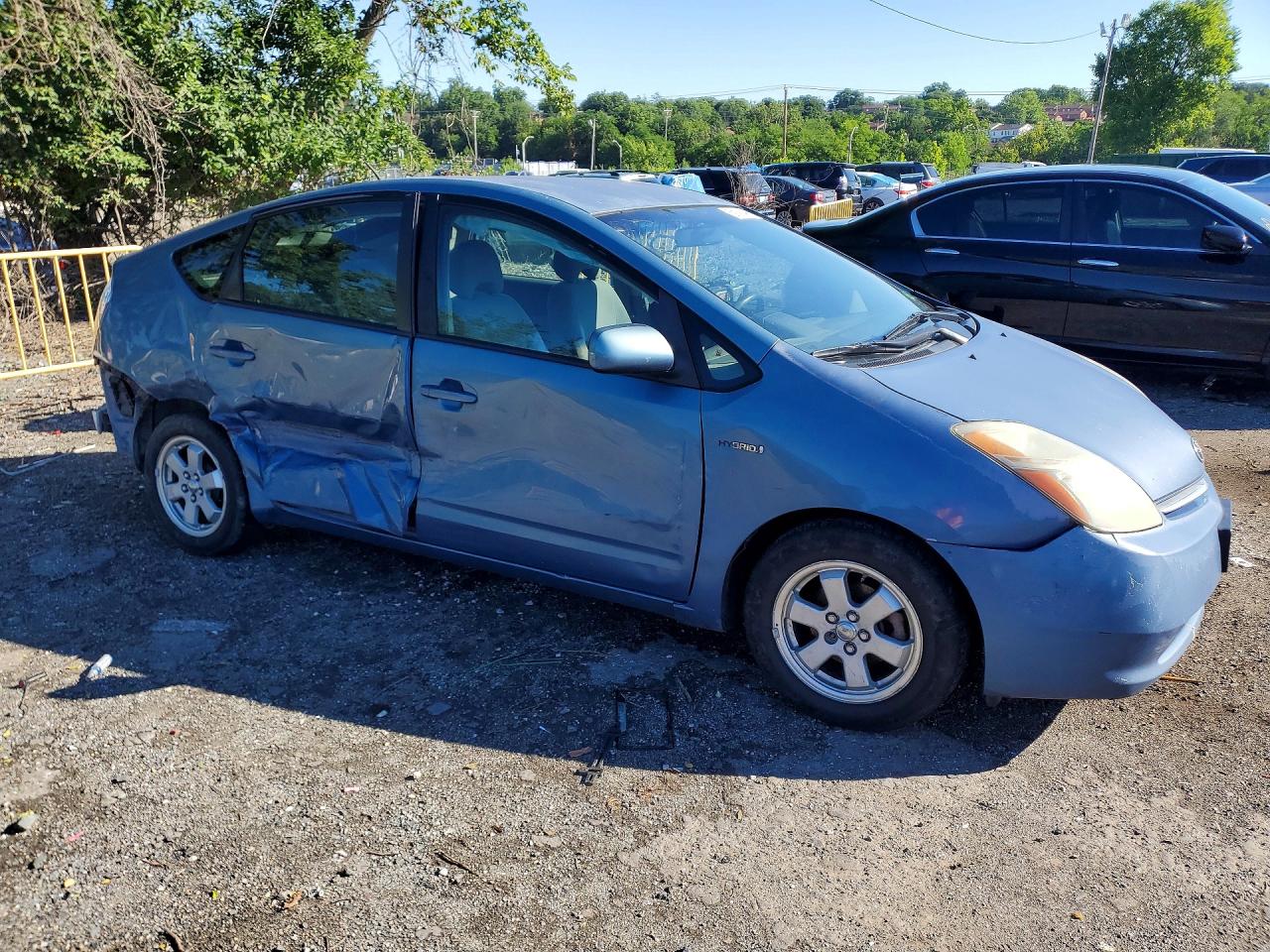 2008 Toyota Prius Blue vin: JTDKB20U887784643