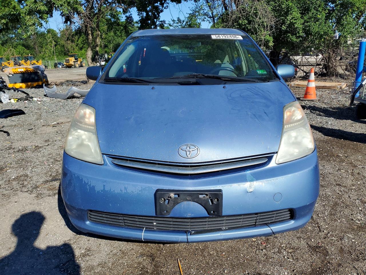 2008 Toyota Prius Blue vin: JTDKB20U887784643