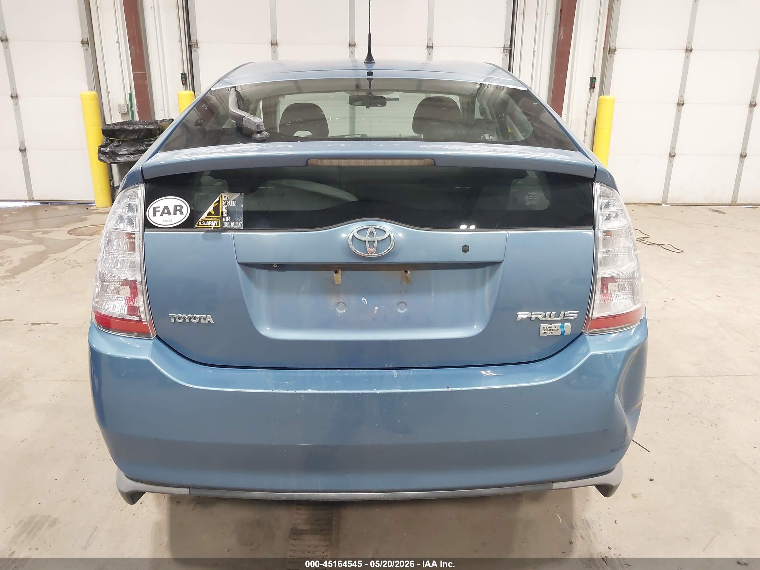 2008 Toyota Prius   Blue vin: JTDKB20U887794394