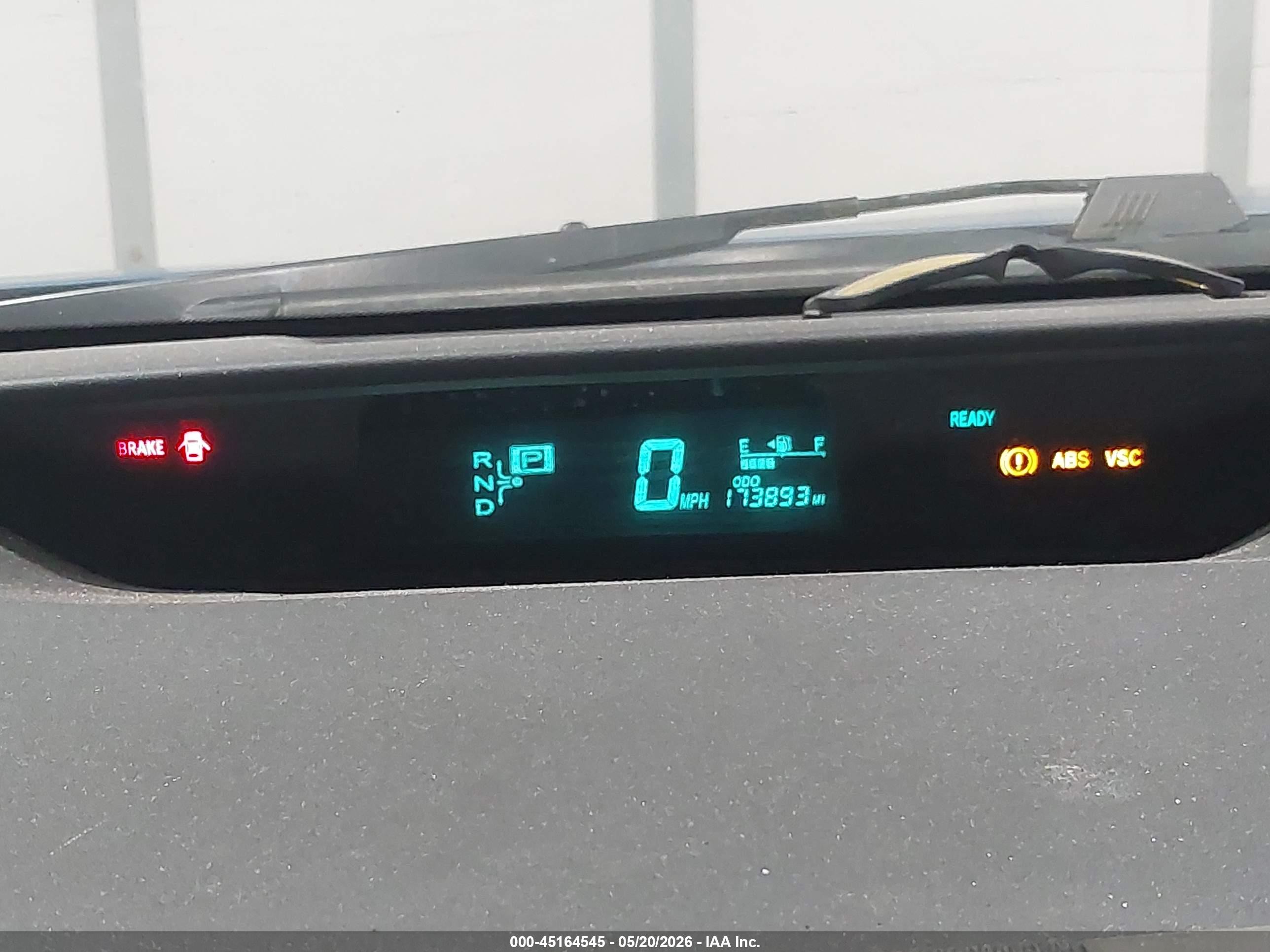 2008 Toyota Prius   Blue vin: JTDKB20U887794394