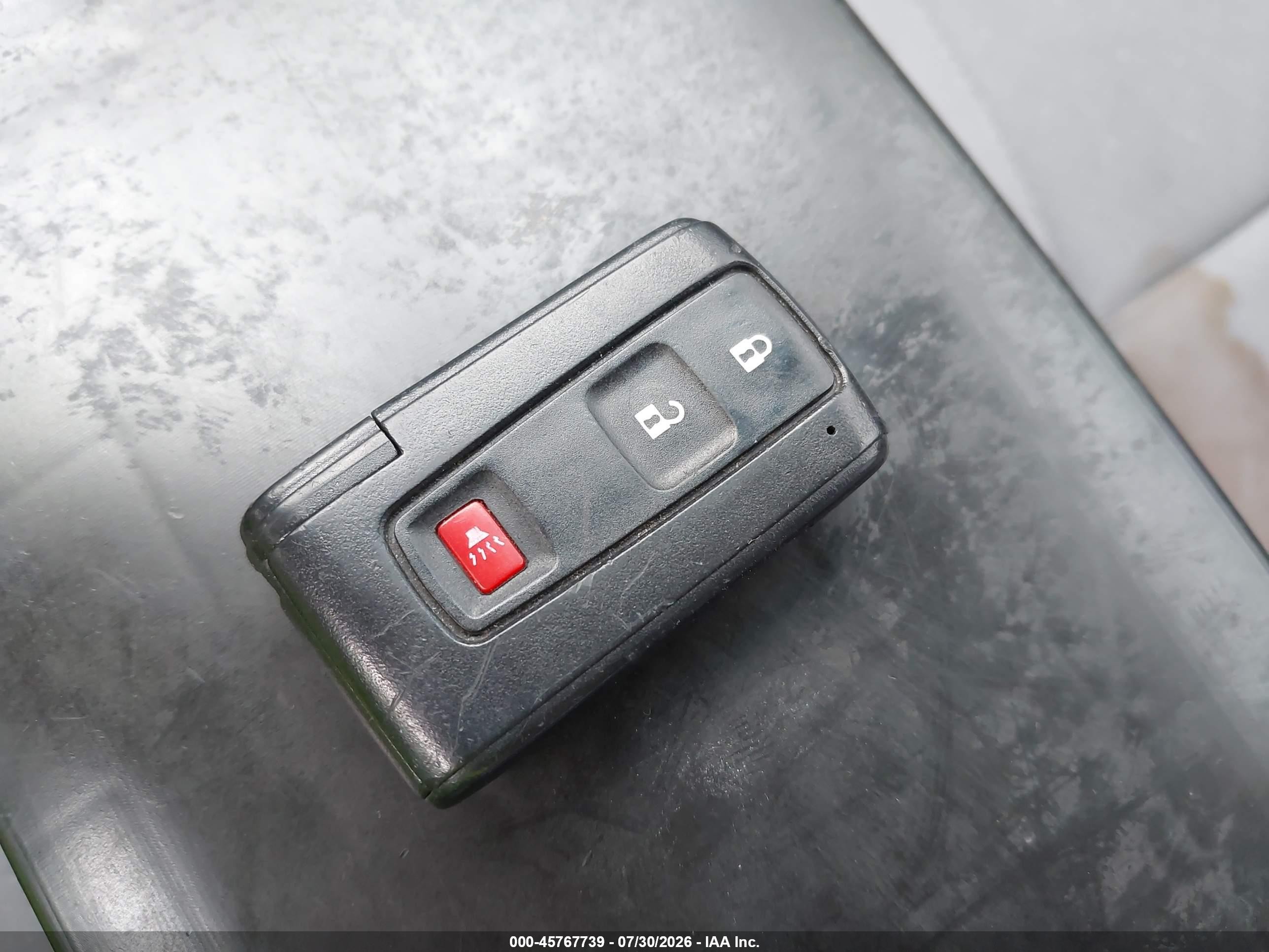 2008 Toyota Prius Red vin: JTDKB20U887797148