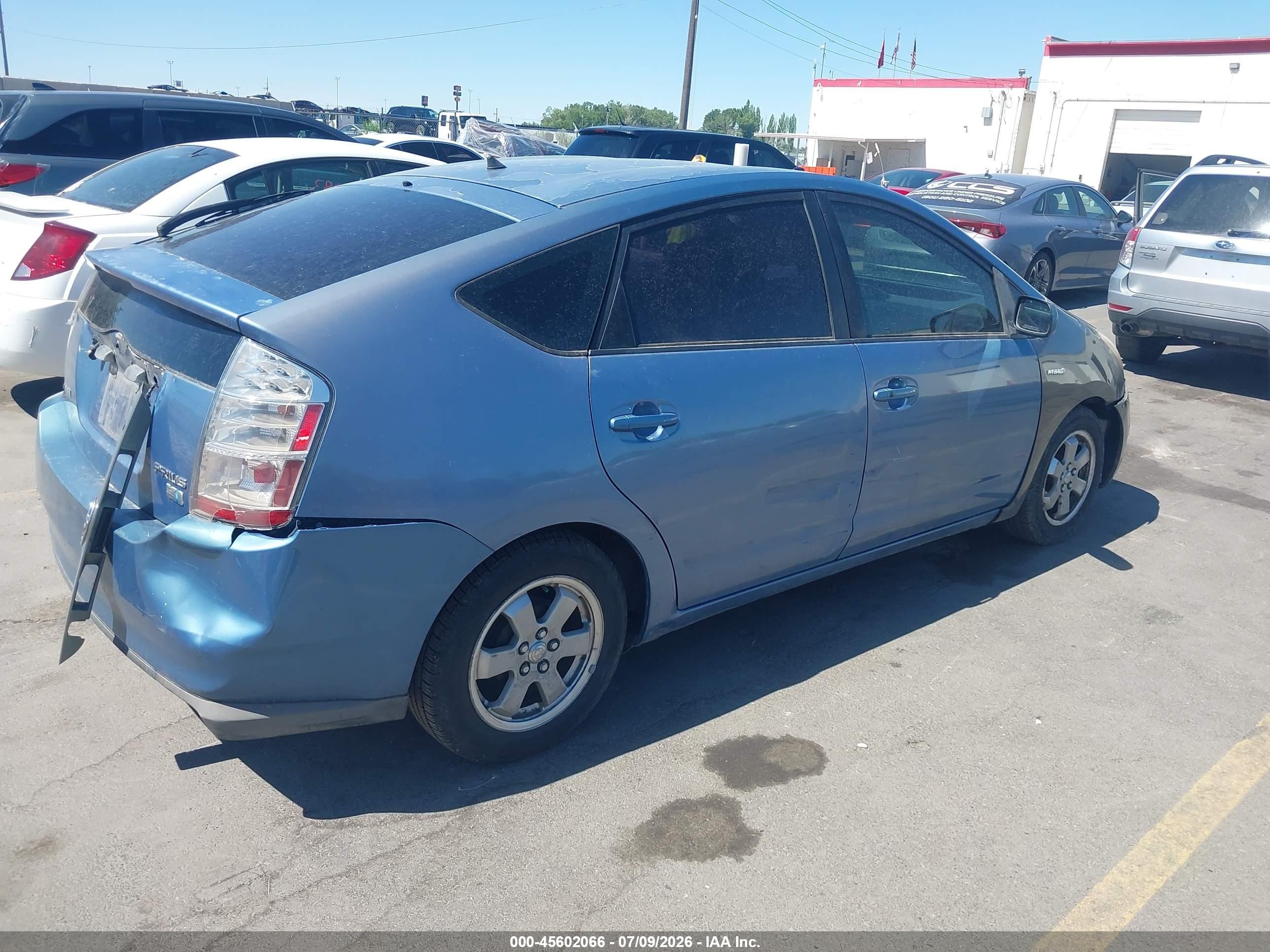 2008 Toyota Prius   Blue vin: JTDKB20U887800422