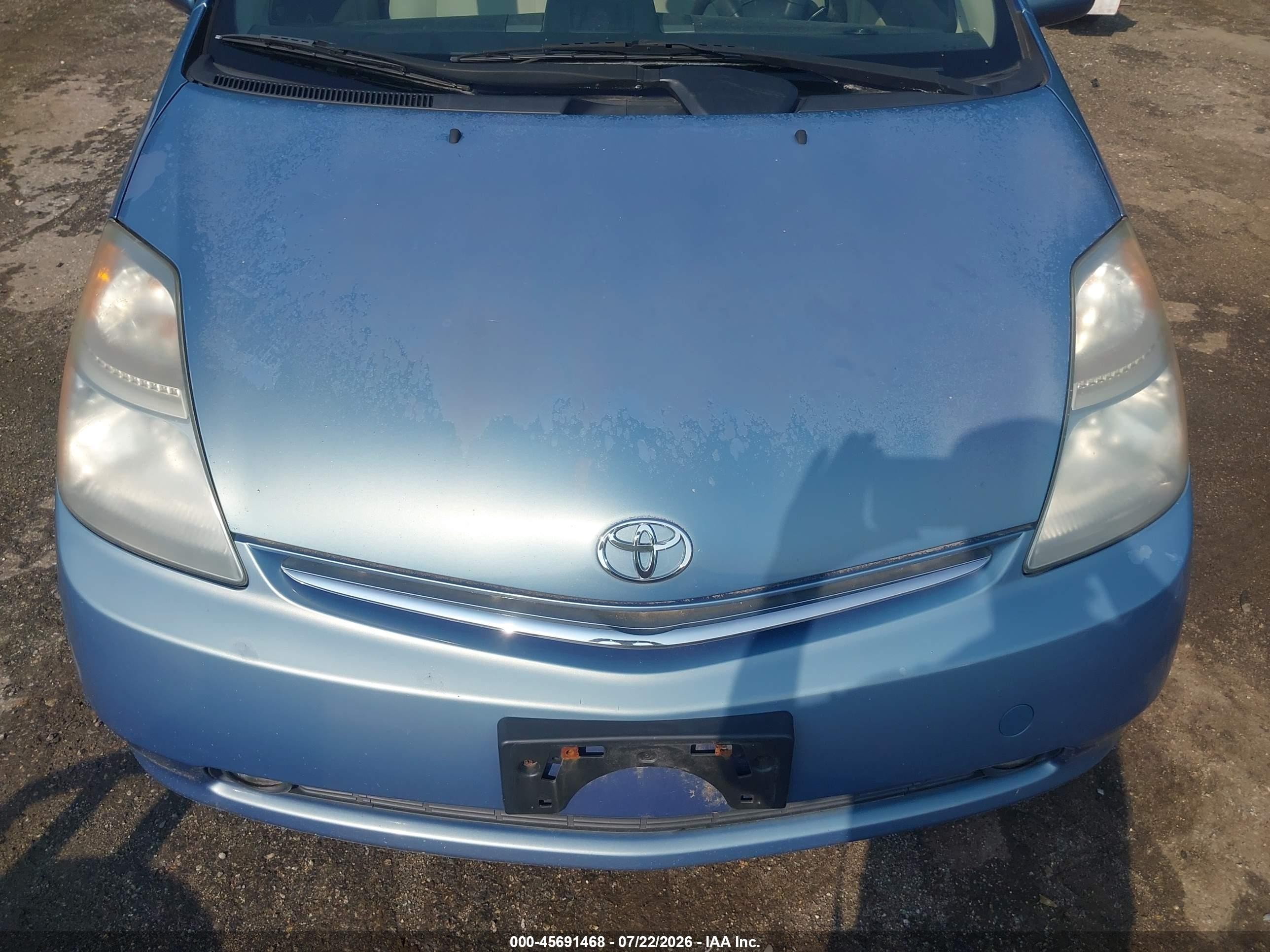 2008 Toyota Prius   Blue vin: JTDKB20U887803238