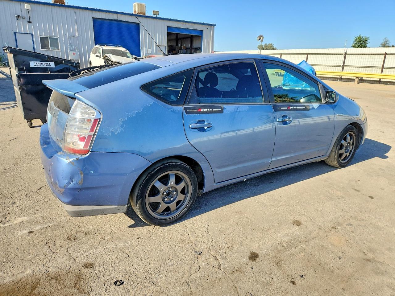 2008 Toyota Prius Touring Blue vin: JTDKB20U887817849