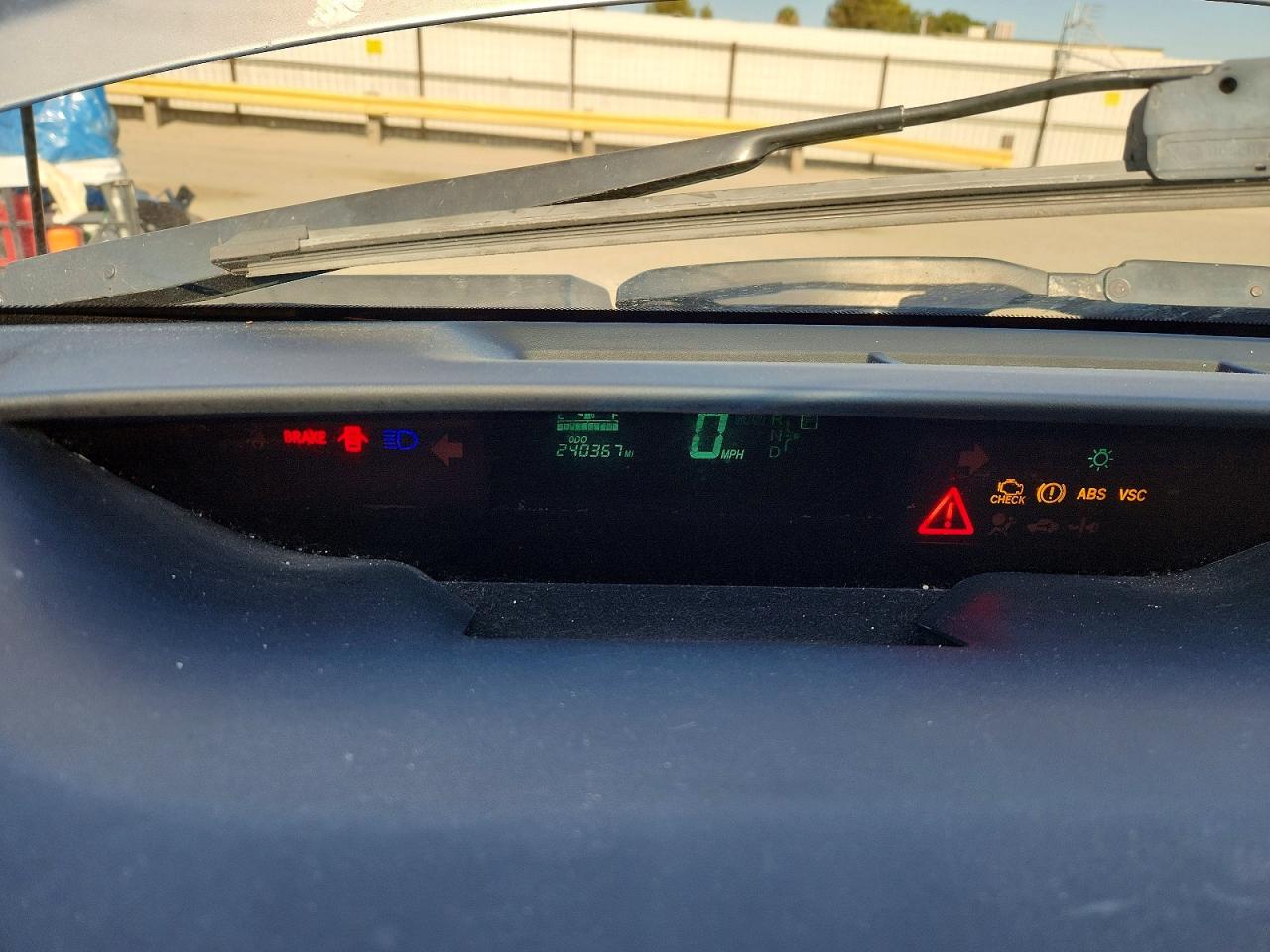 2008 Toyota Prius Touring Blue vin: JTDKB20U887817849