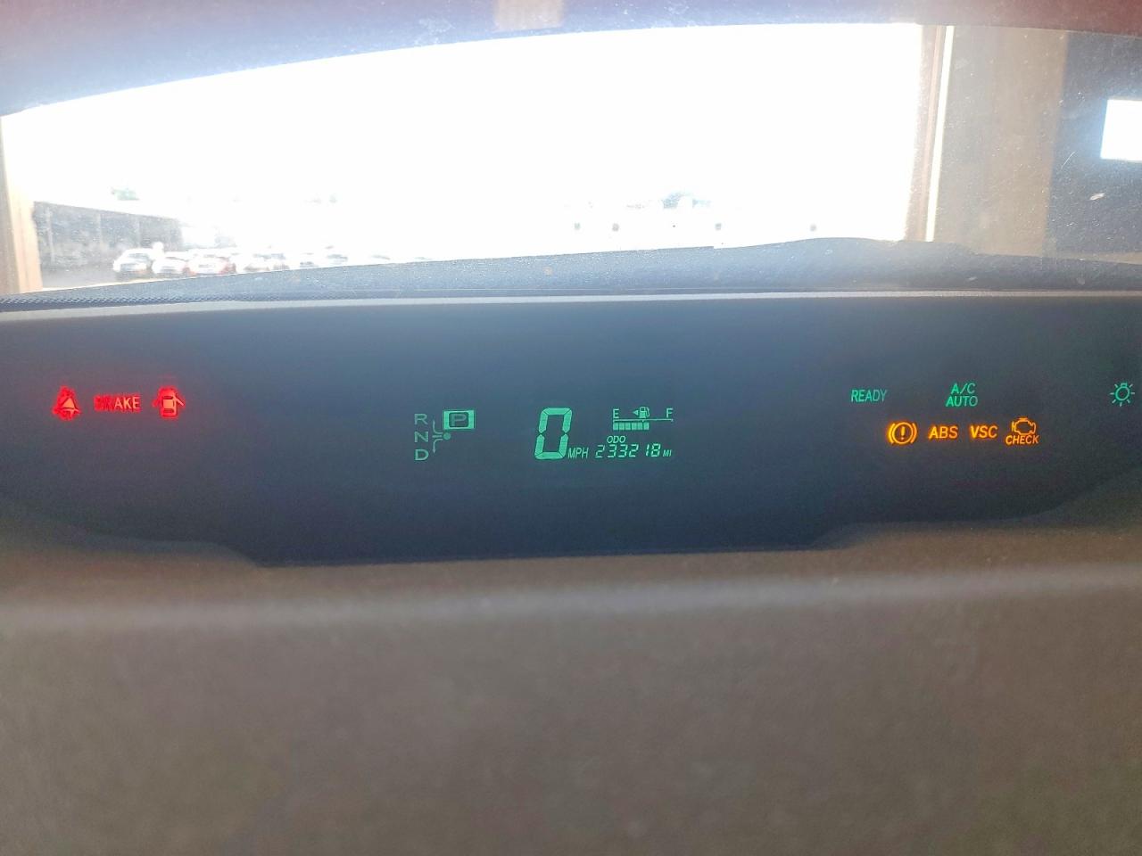 2009 Toyota Prius Base Red vin: JTDKB20U893469639