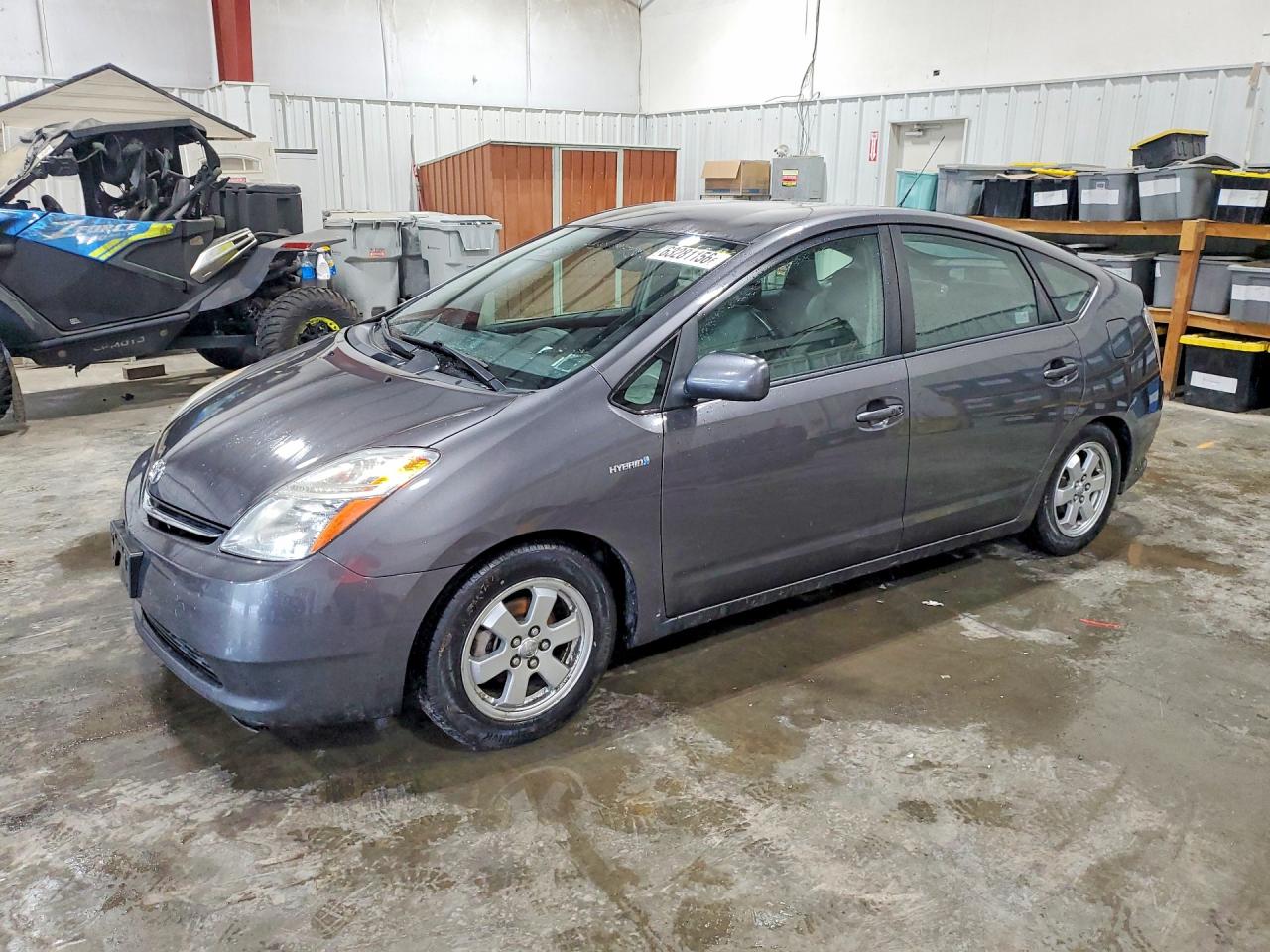 2009 Toyota Prius Base Gray vin: JTDKB20U893471438
