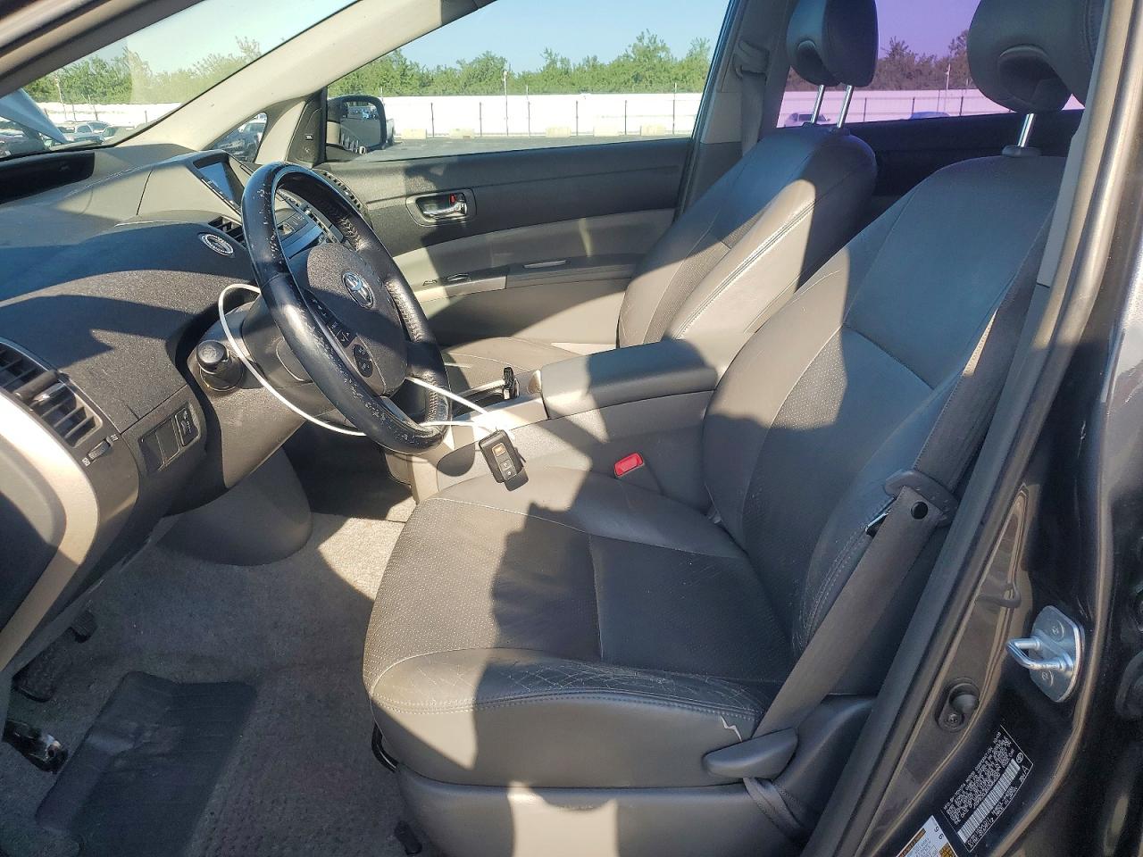 2009 Toyota Prius Touring Gray vin: JTDKB20U893484030