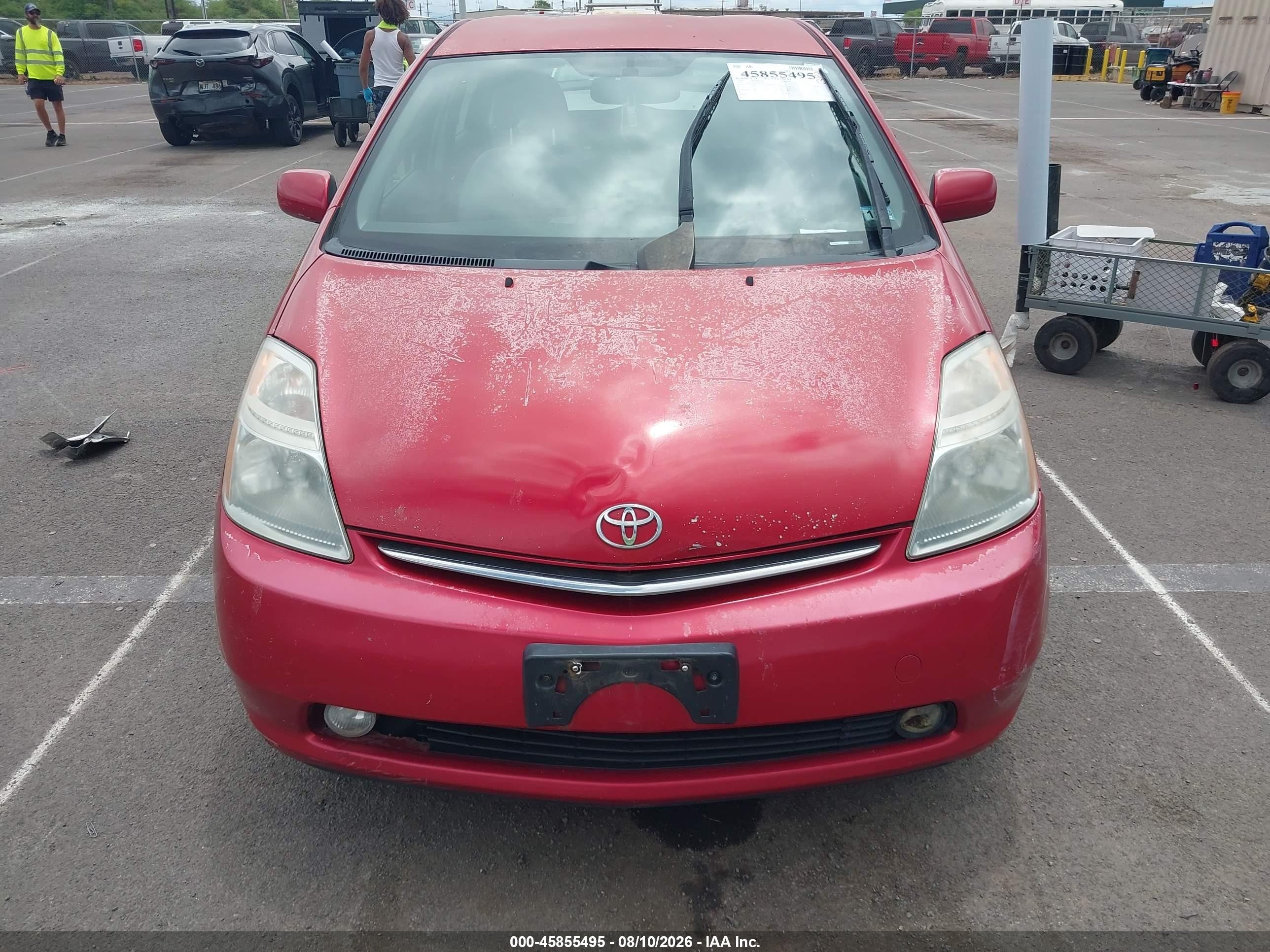 2009 Toyota Prius   Red vin: JTDKB20U893484707