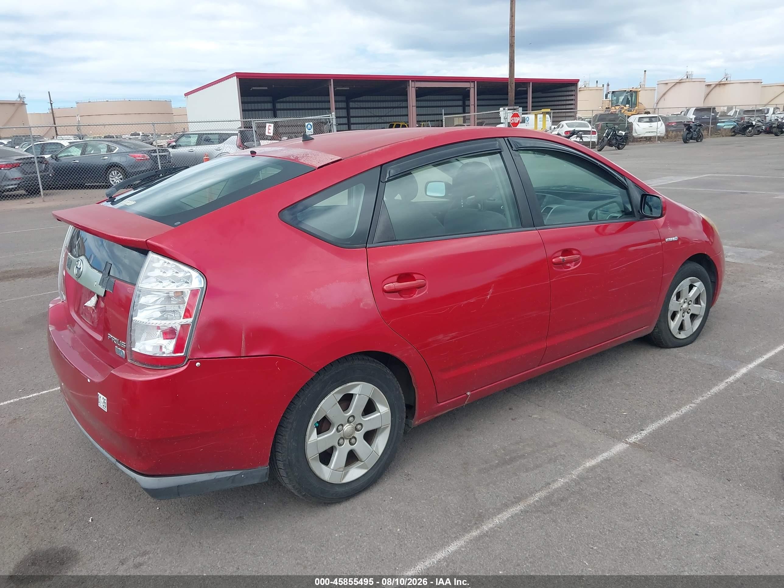 2009 Toyota Prius   Red vin: JTDKB20U893484707