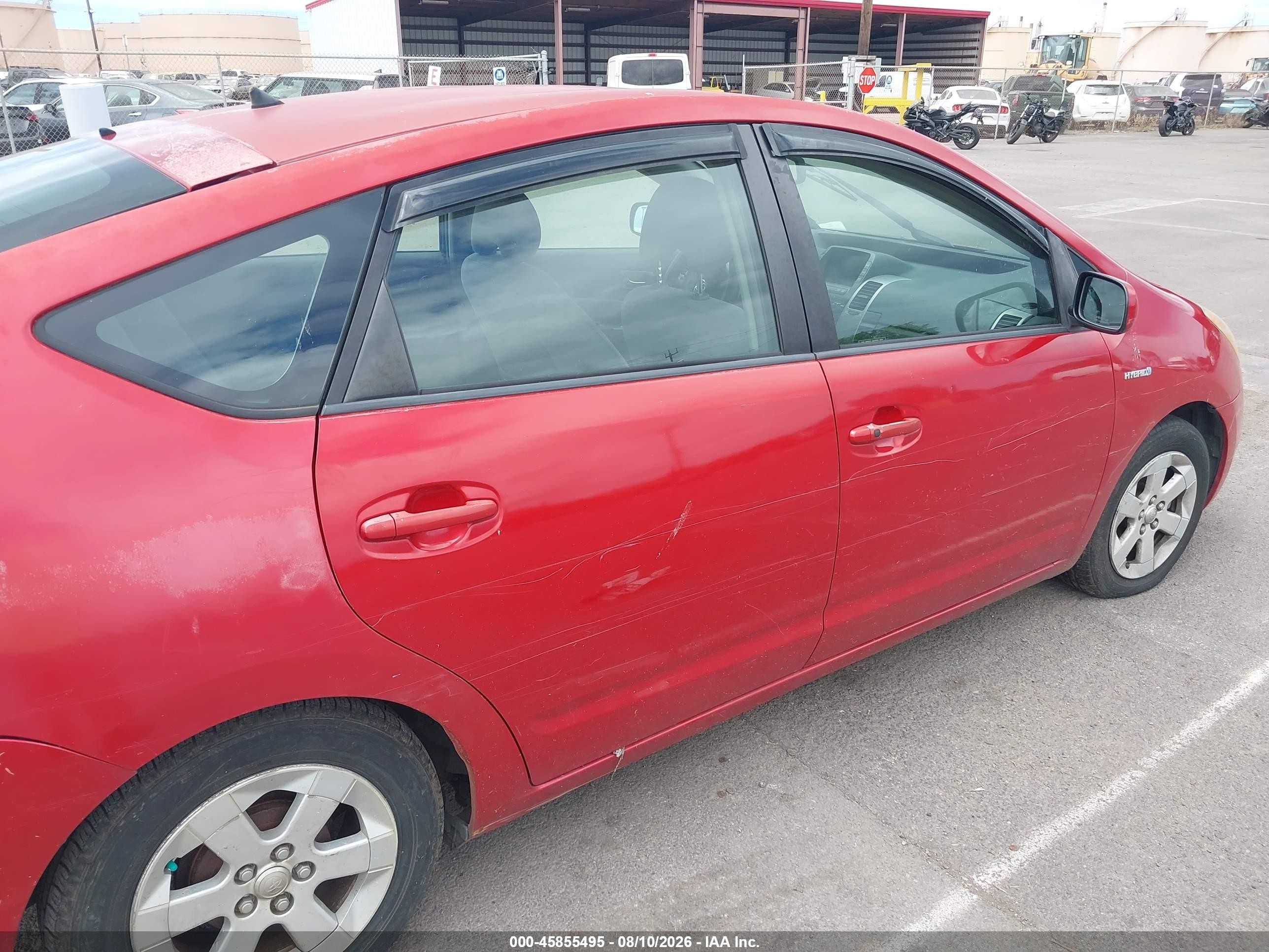2009 Toyota Prius   Red vin: JTDKB20U893484707