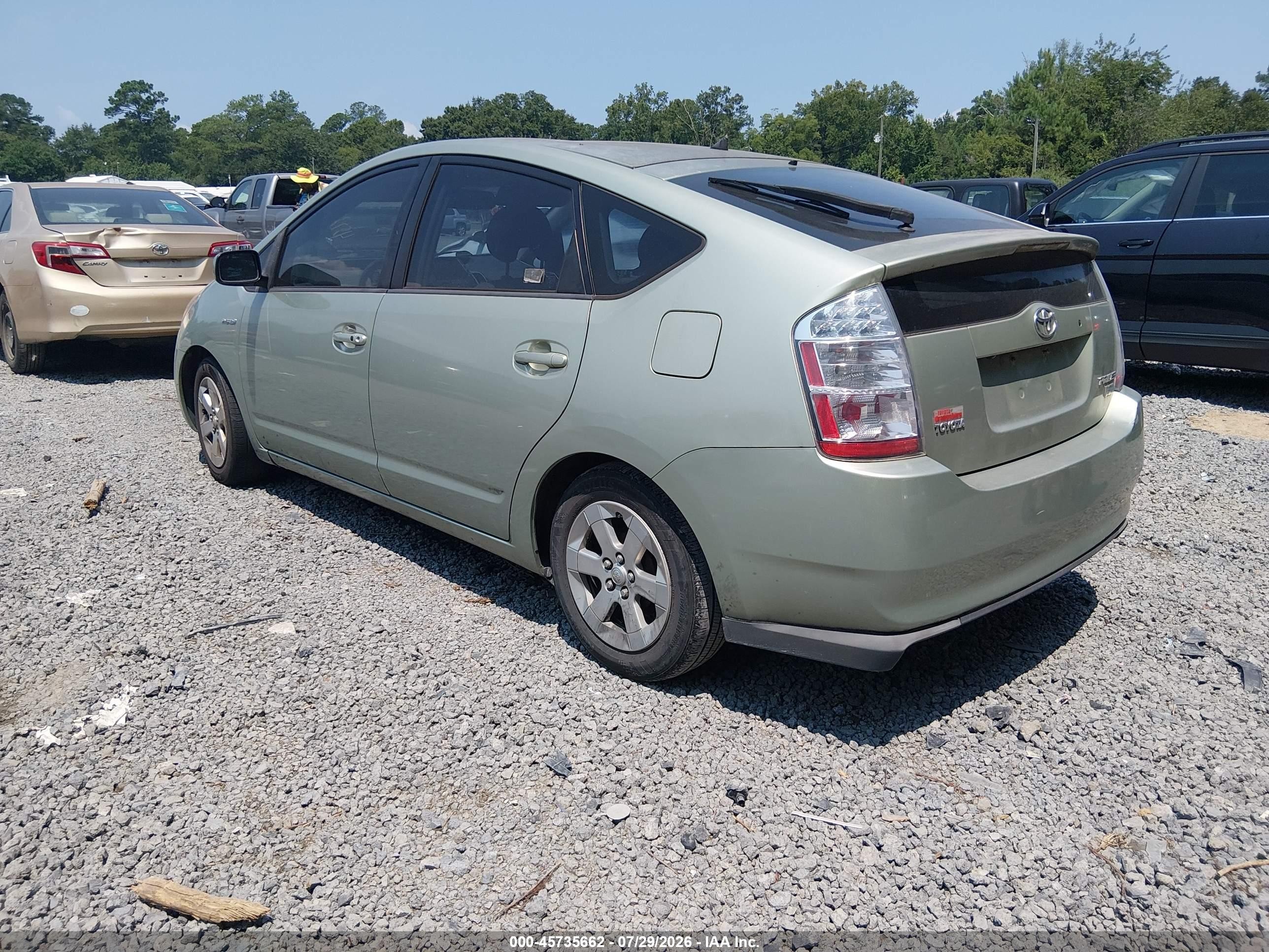 2009 Toyota Prius   Green vin: JTDKB20U893493925