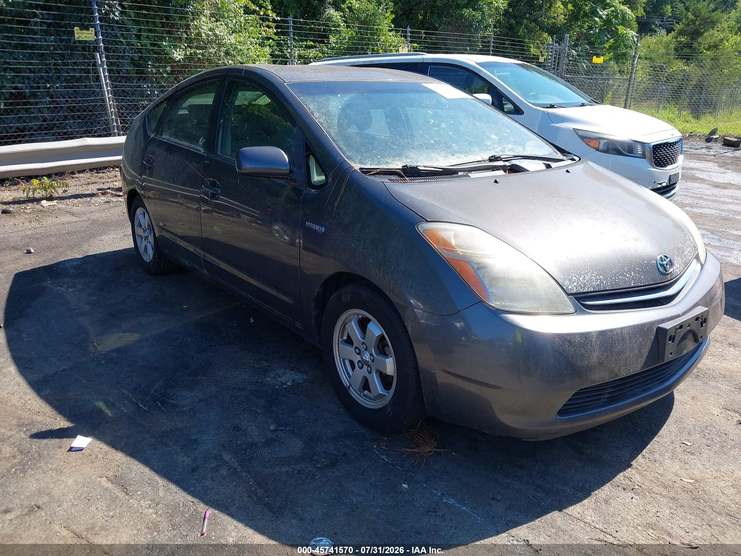 2009 Toyota Prius   Gray vin: JTDKB20U893497392