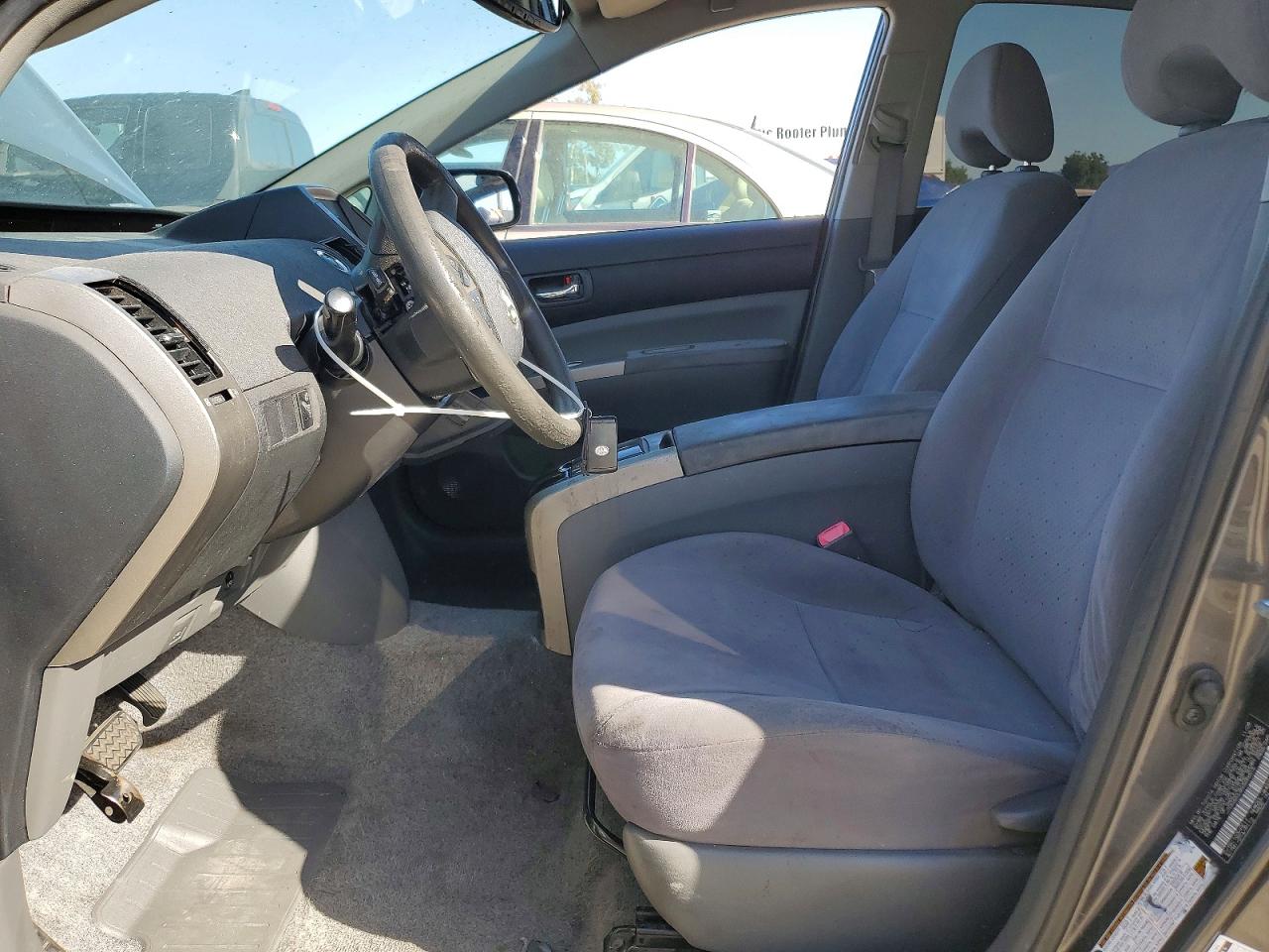 2009 Toyota Prius Base Gray vin: JTDKB20U893499515