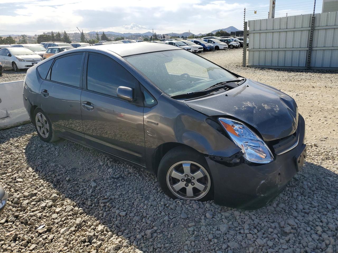 2009 Toyota Prius Base Gray vin: JTDKB20U893499515