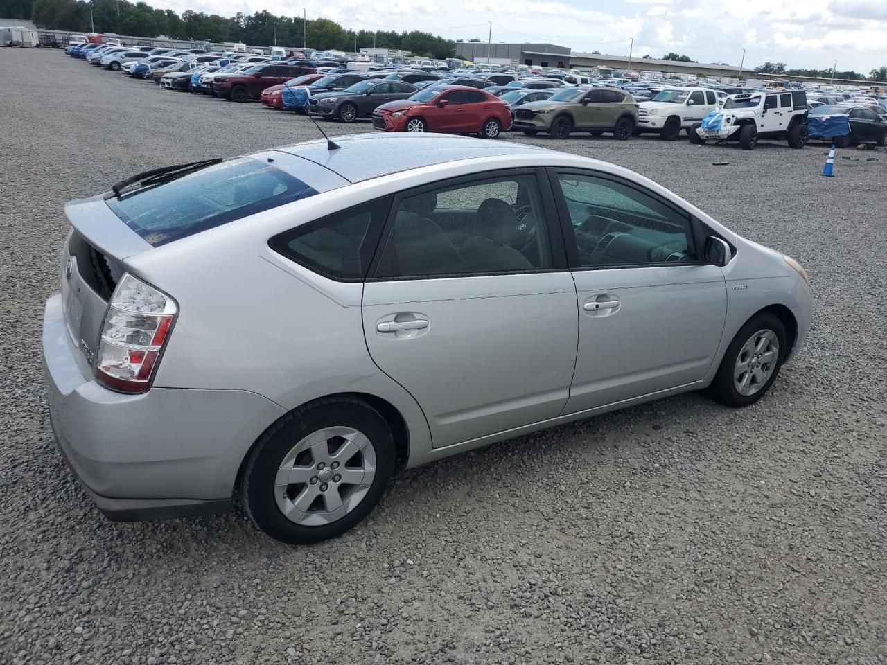2009 Toyota Prius Base Silver vin: JTDKB20U893502459