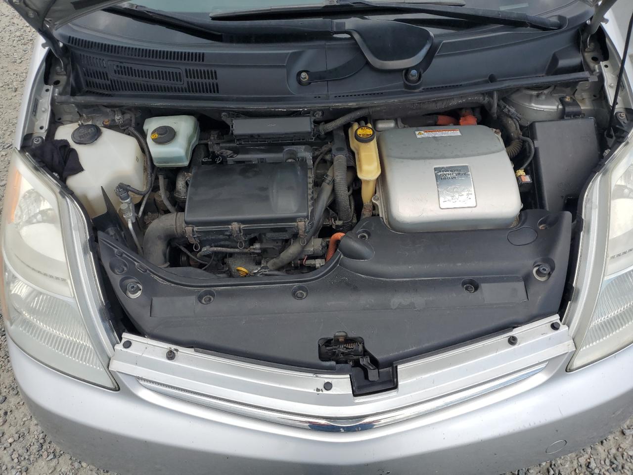 2009 Toyota Prius Base Silver vin: JTDKB20U893502459