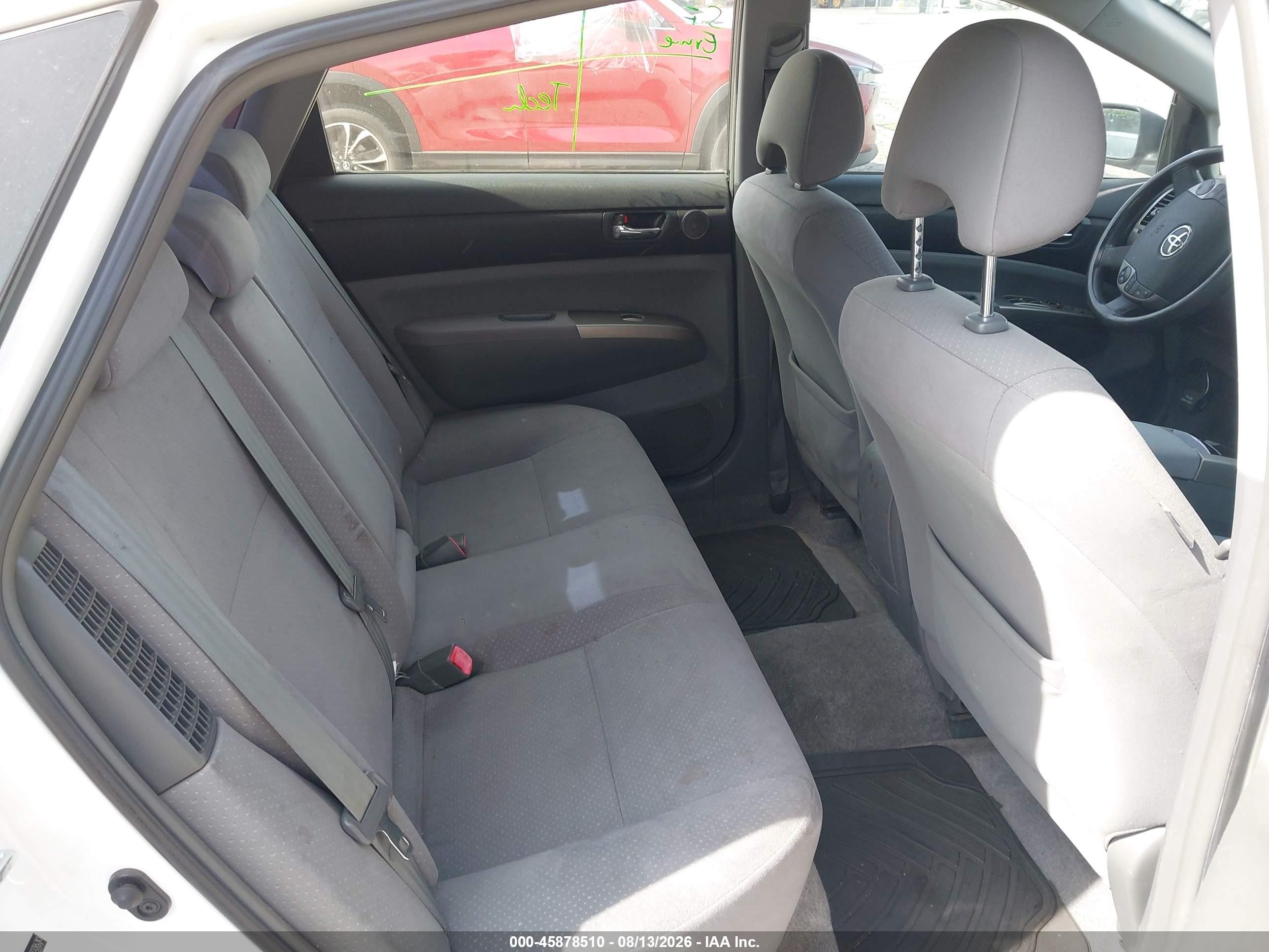 2009 Toyota Prius Touring White vin: JTDKB20U893503630