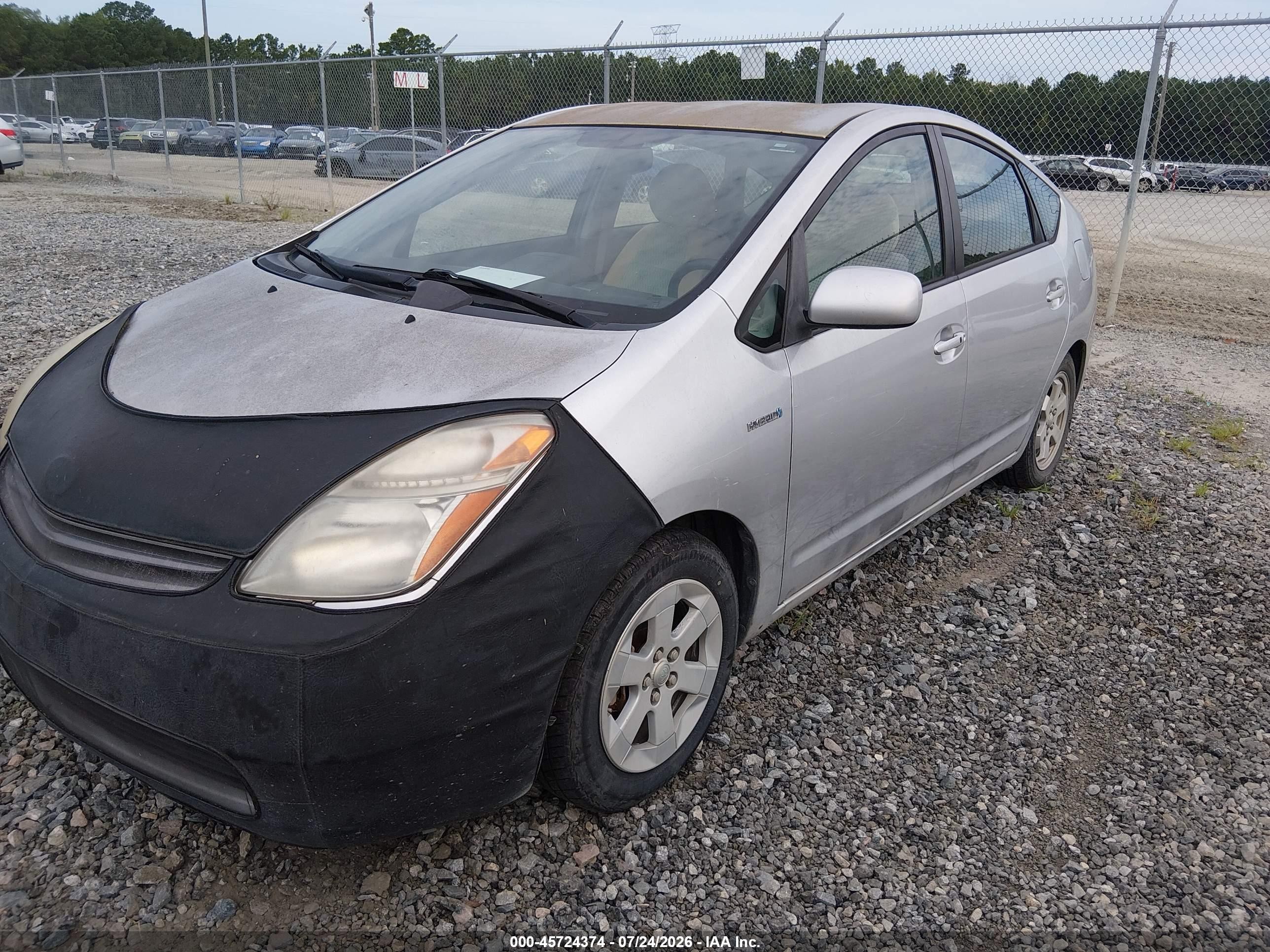 2009 Toyota Prius   Gray vin: JTDKB20U893504163