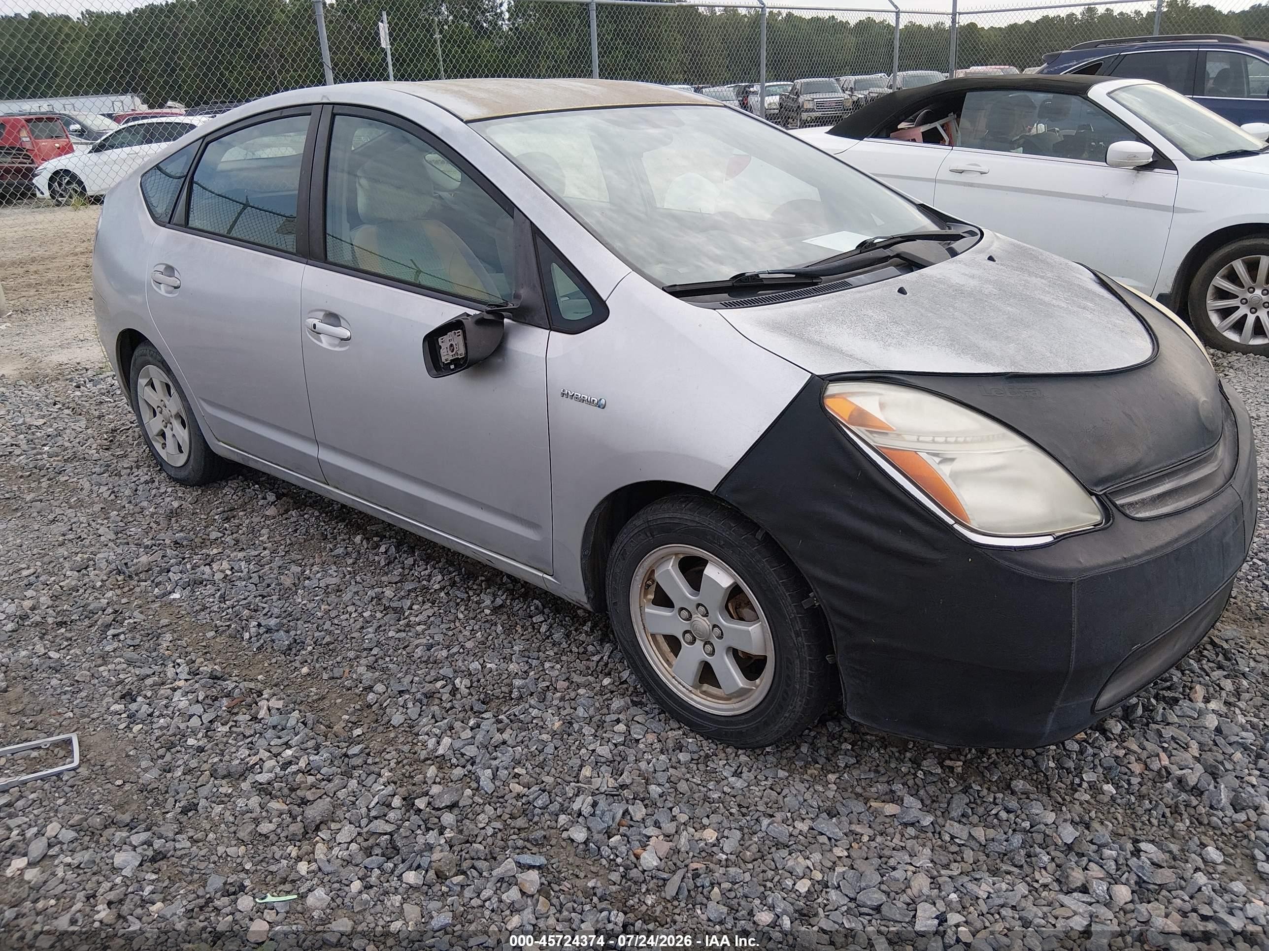 2009 Toyota Prius   Gray vin: JTDKB20U893504163