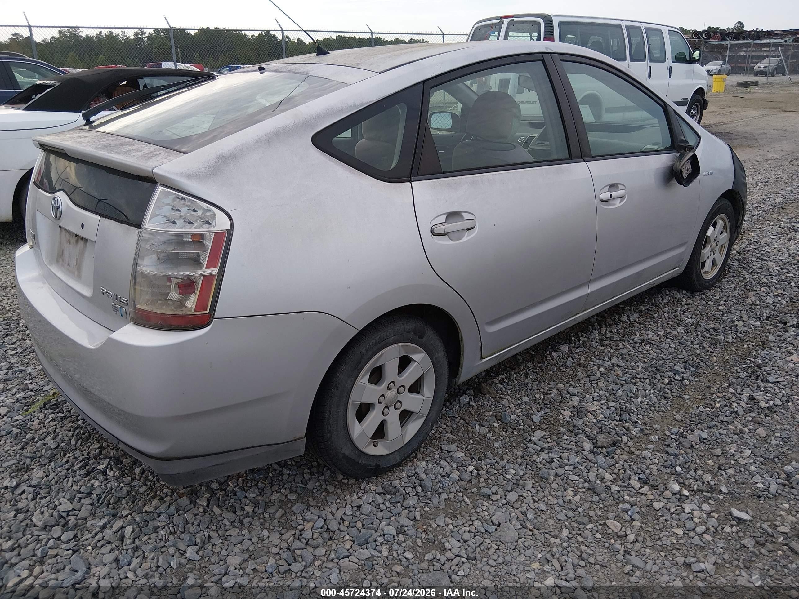 2009 Toyota Prius   Gray vin: JTDKB20U893504163