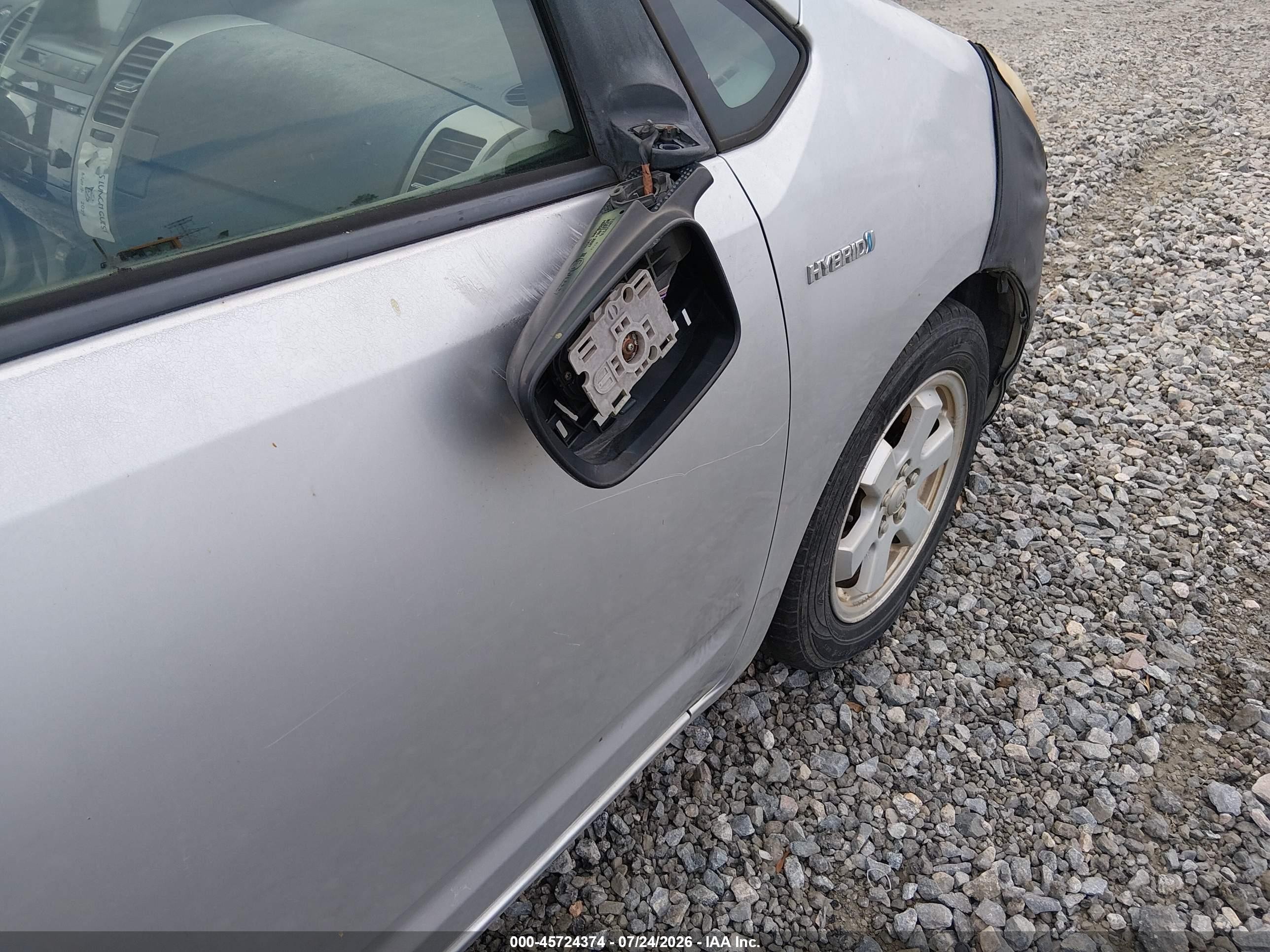 2009 Toyota Prius   Gray vin: JTDKB20U893504163
