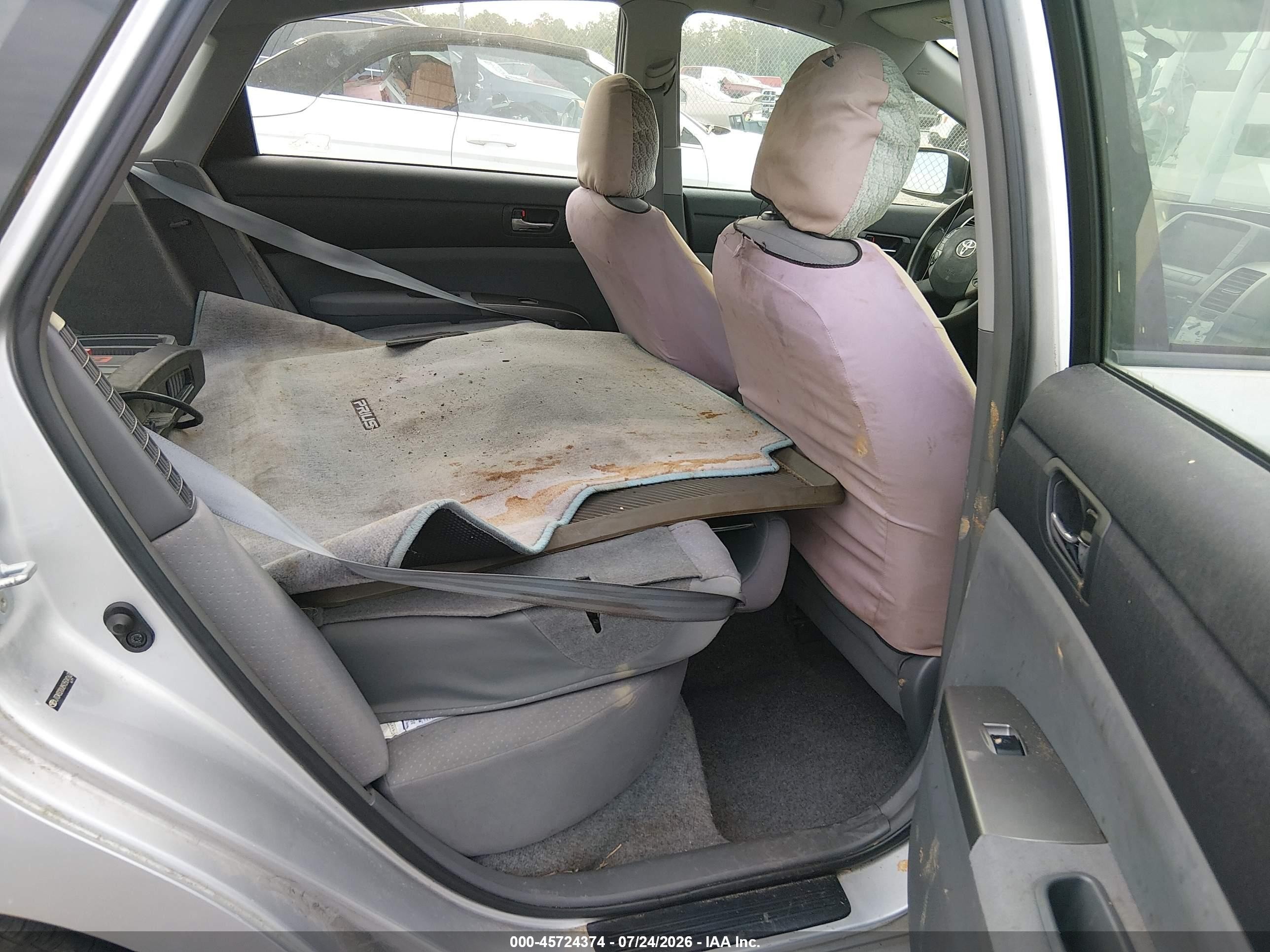 2009 Toyota Prius   Gray vin: JTDKB20U893504163
