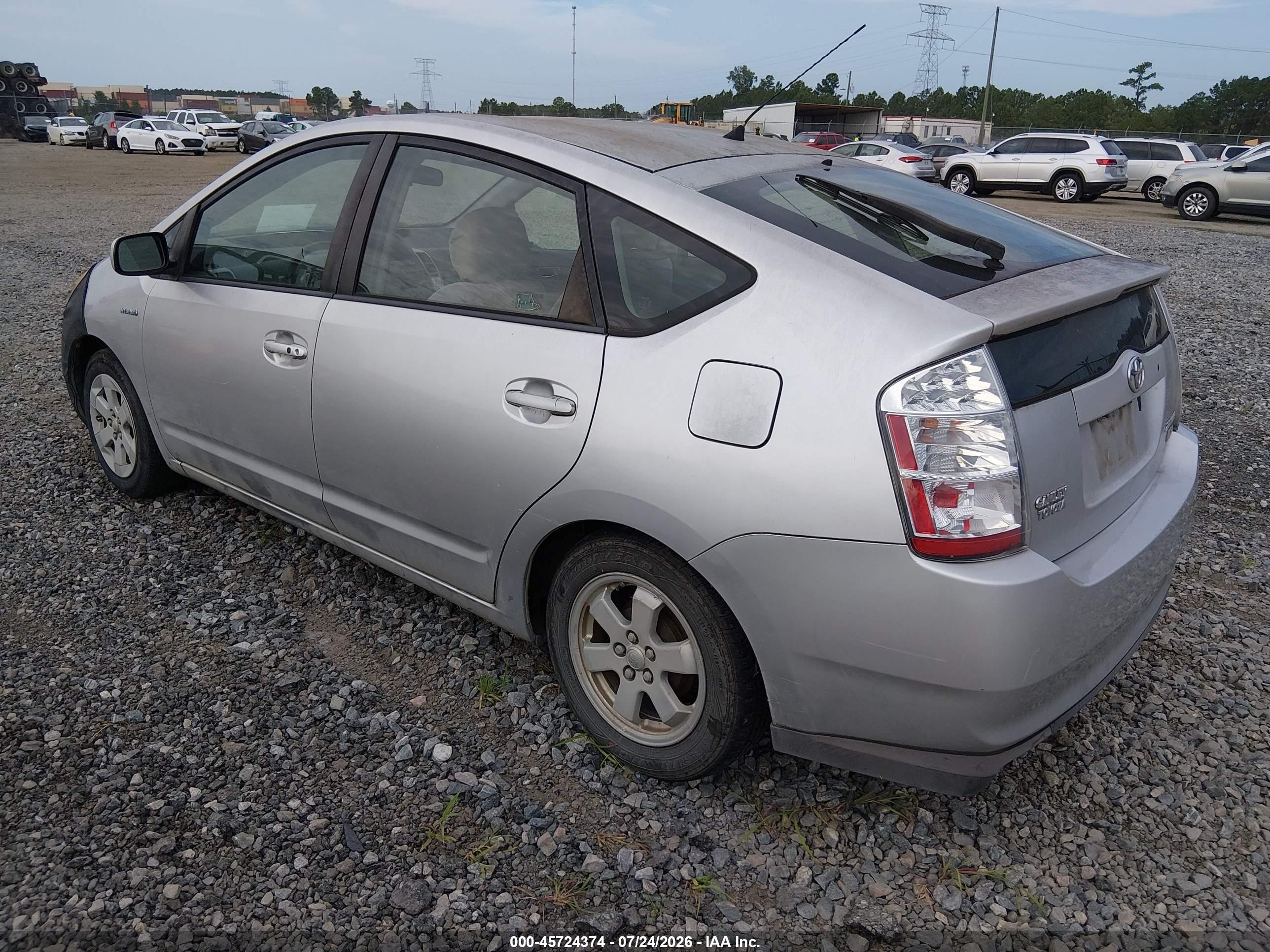 2009 Toyota Prius   Gray vin: JTDKB20U893504163